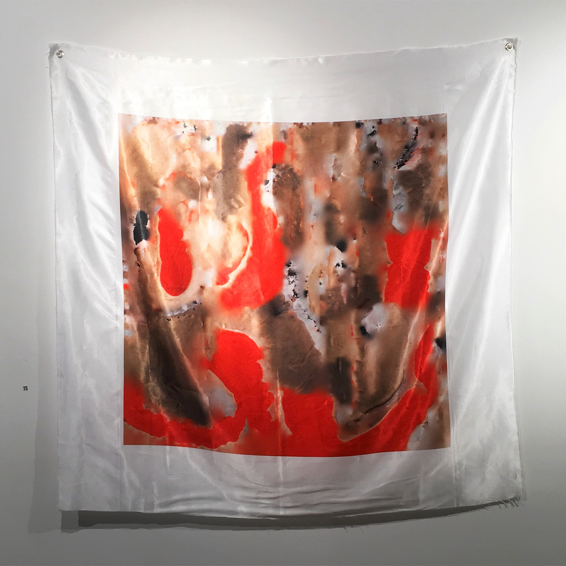 'Red Gesture' at Camberwell / Copyright © Christopher Pearson 2019
