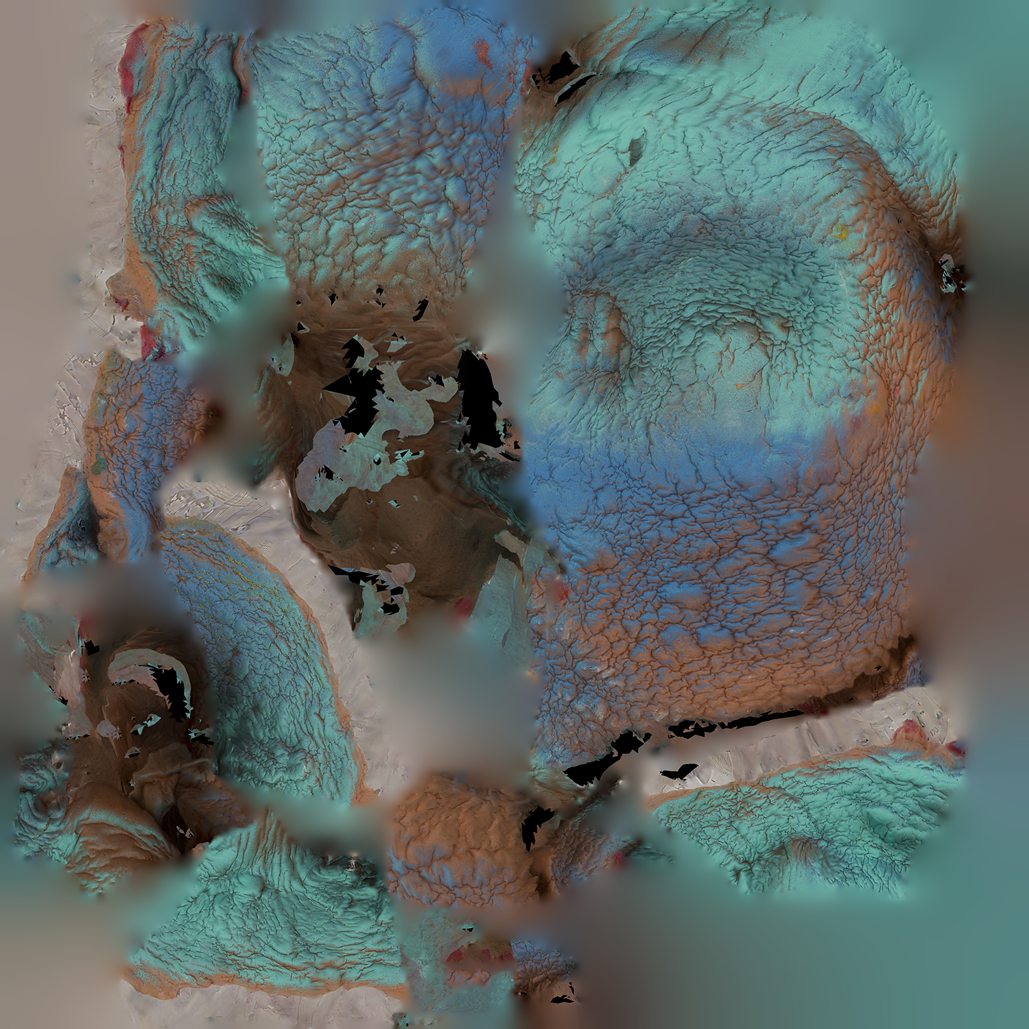 'Eruption in Blue' / Copyright © Christopher Pearson 2018