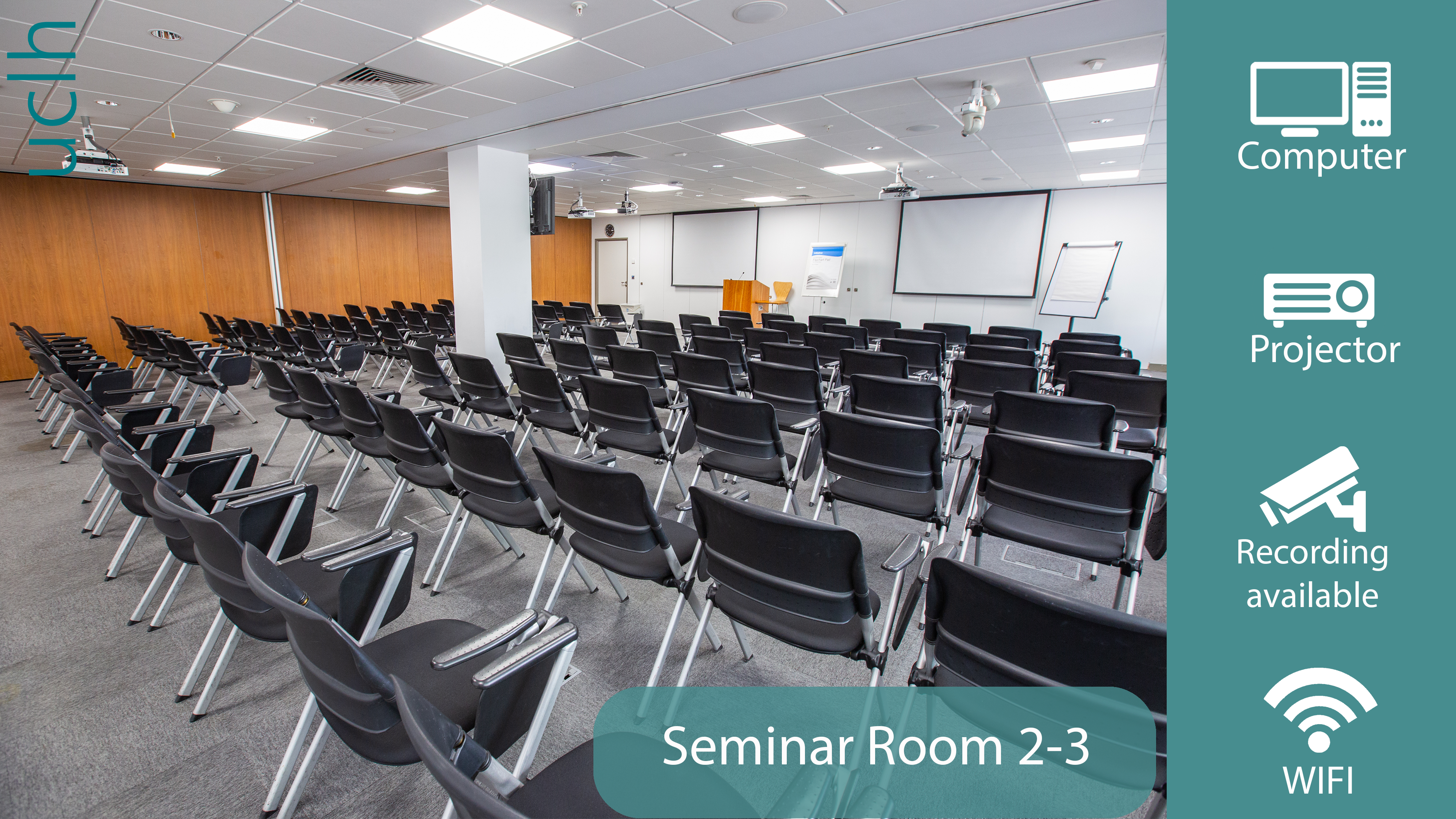 Seminar Room 2 + 3 120 Lecture