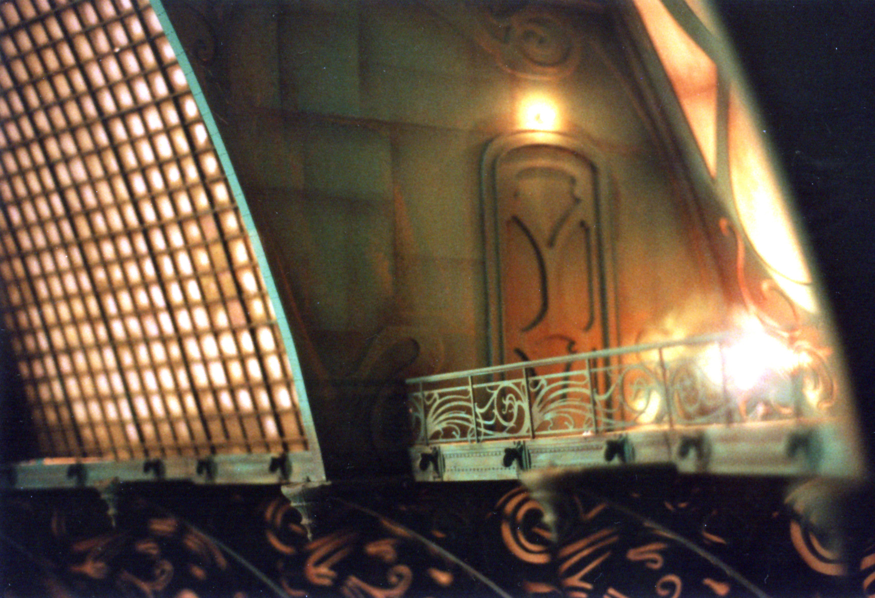 "Monkeybone" - Train depot interior.
