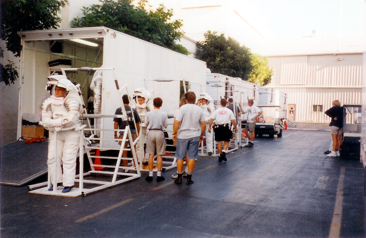 Deep Impact staging area - Paramount Lot.
