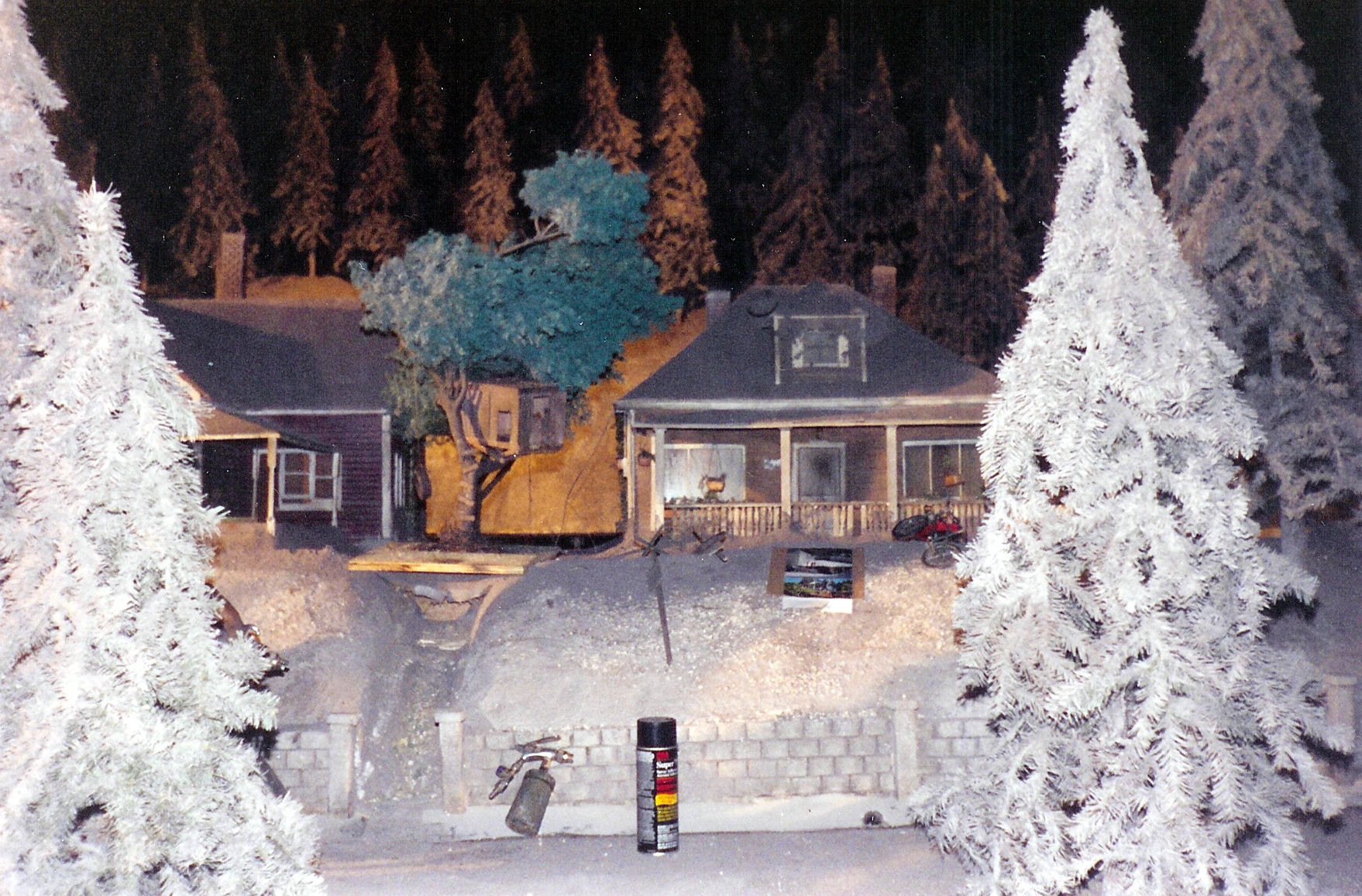 Dante's Peak 1/4 scale homes.