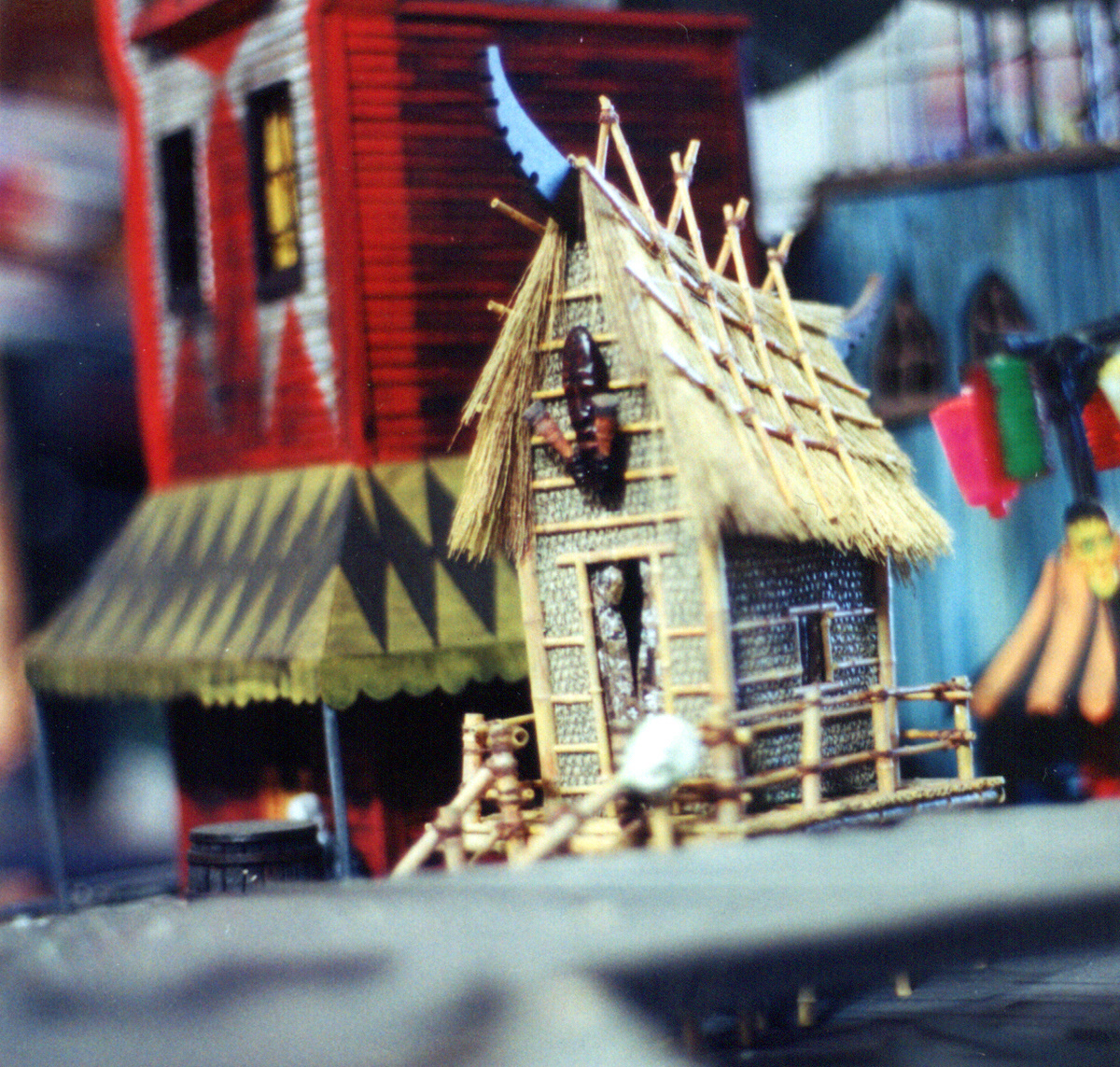 "Monkeybone" - amusement park tiki hut.