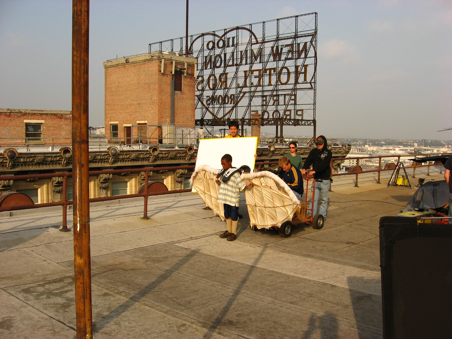 AFI Short, "Lift off" - rooftop shoot.
