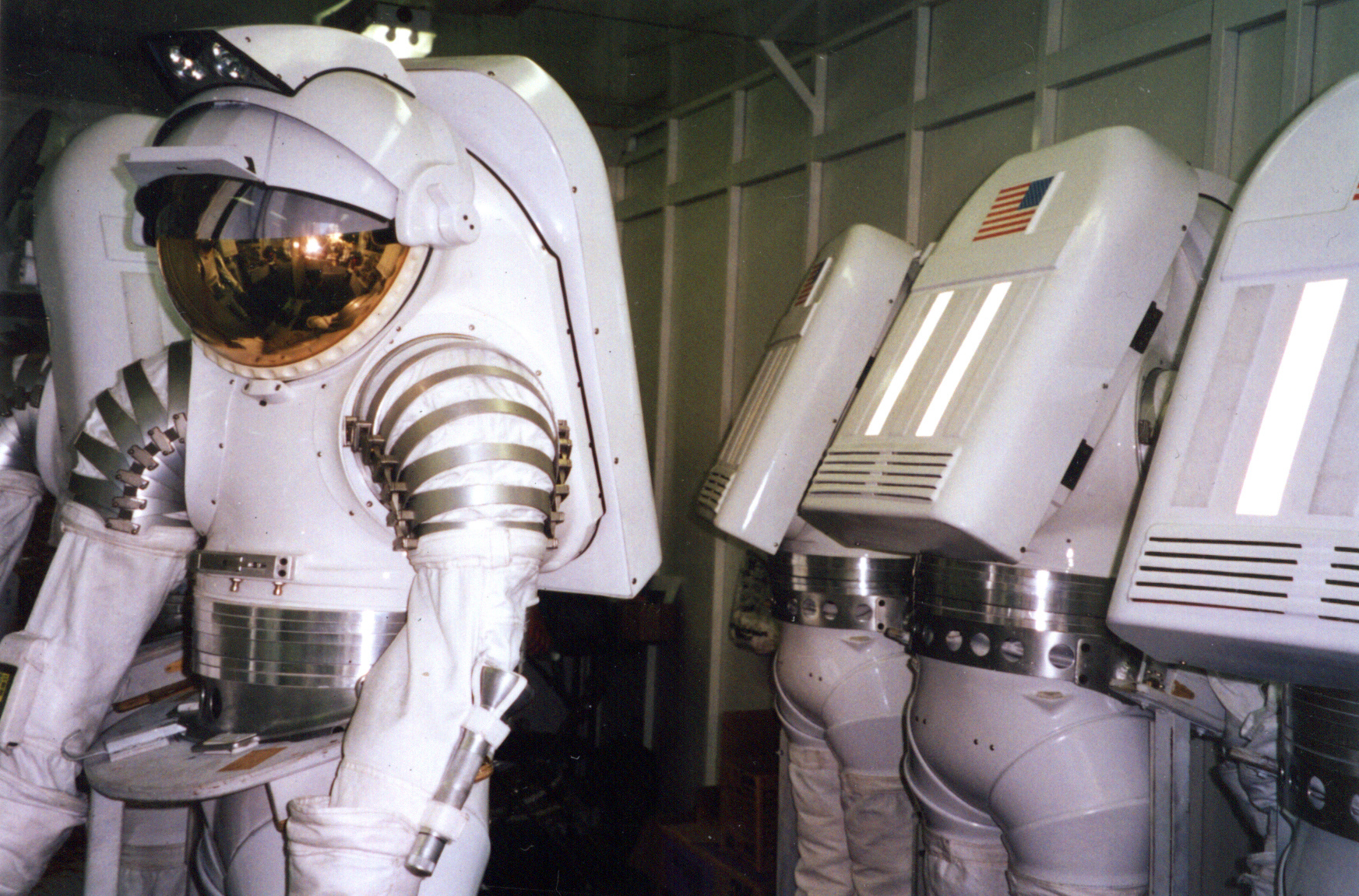 Deep Impact's astronaut suits.