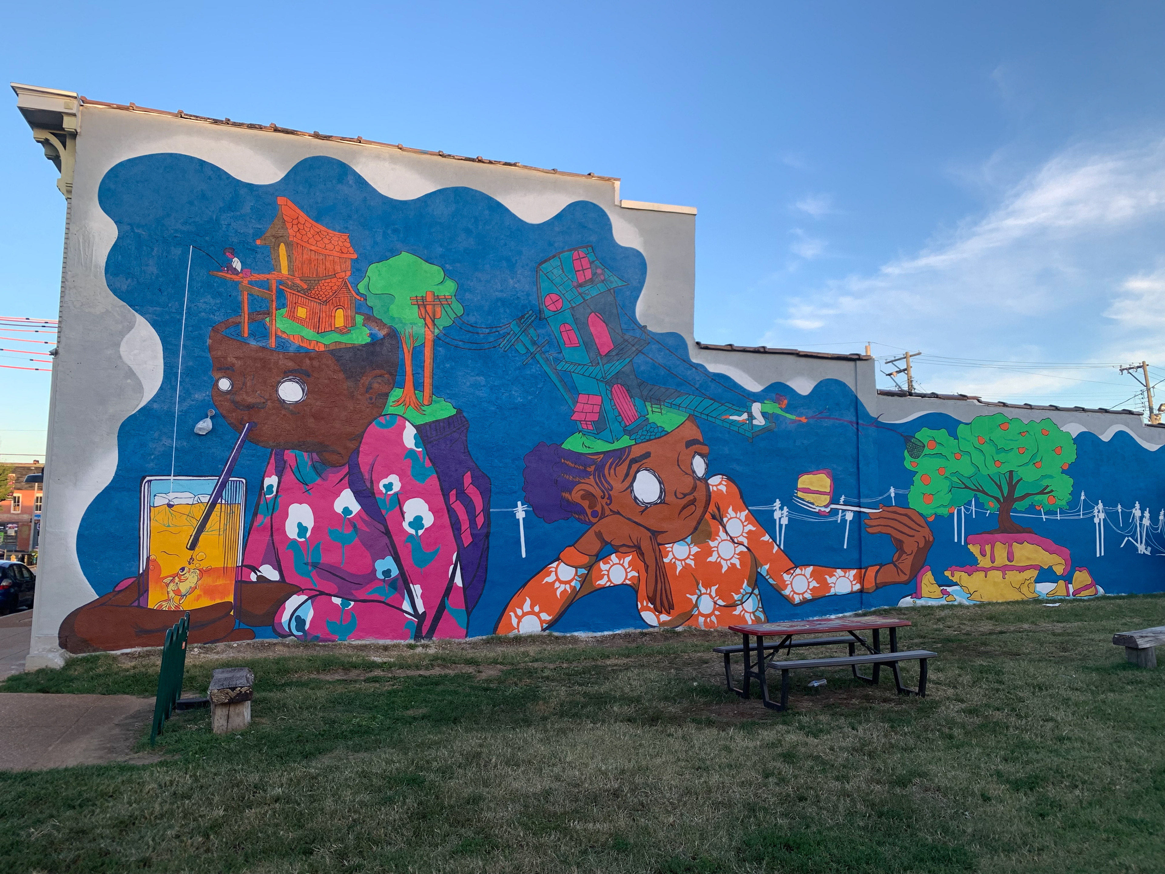 Mural Angled
