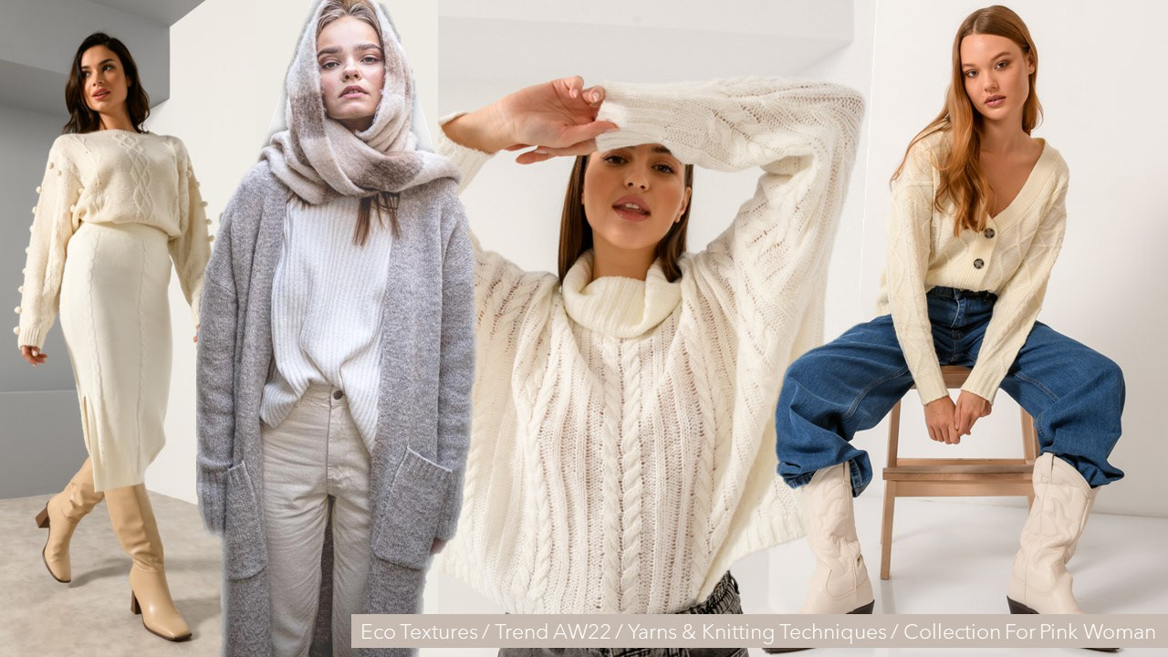 Knitwear- Eco Textures AW22