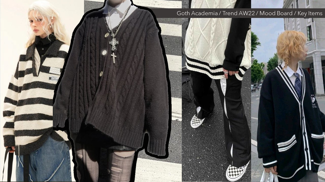 Mood Board- Goth Academia AW22