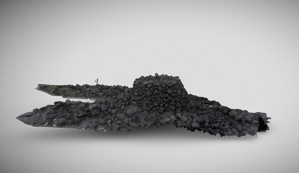 2022. Jeju Siheung Beach Bangsa Pagoda 3D scanned data using Reality capture by META Jeju.