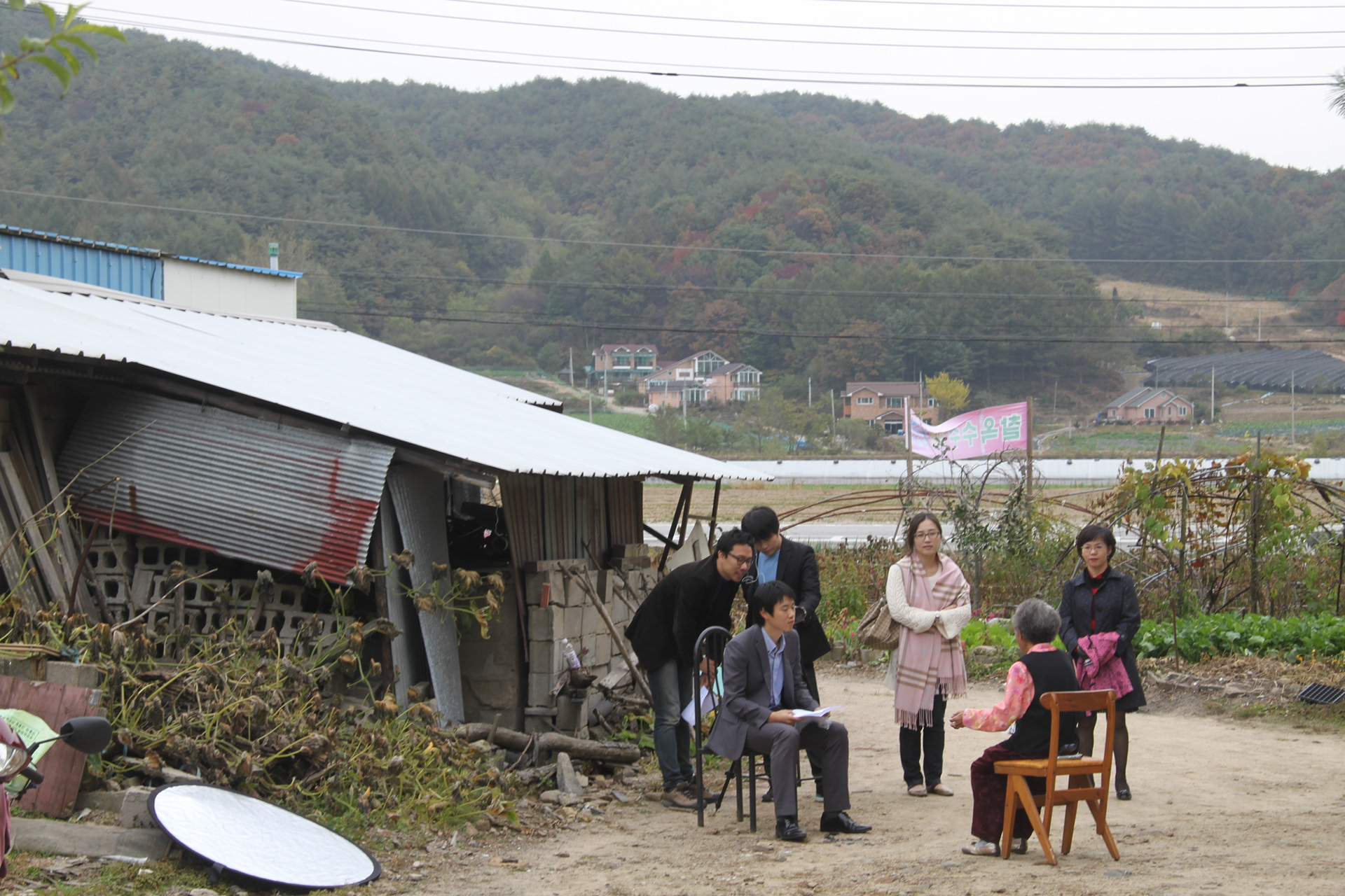 The Room of Memory, 2011. Working process