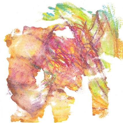 Uruk, Wax crayon, 2016