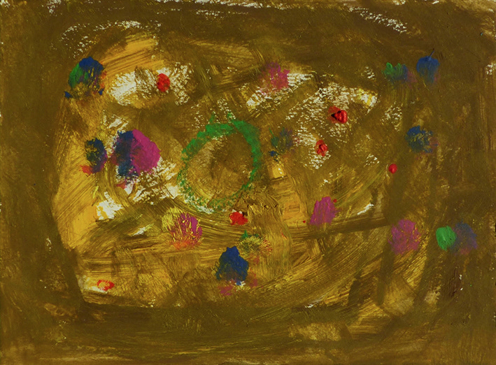 OH OH OH EINE LICHTUNG, Mixed media, 2016