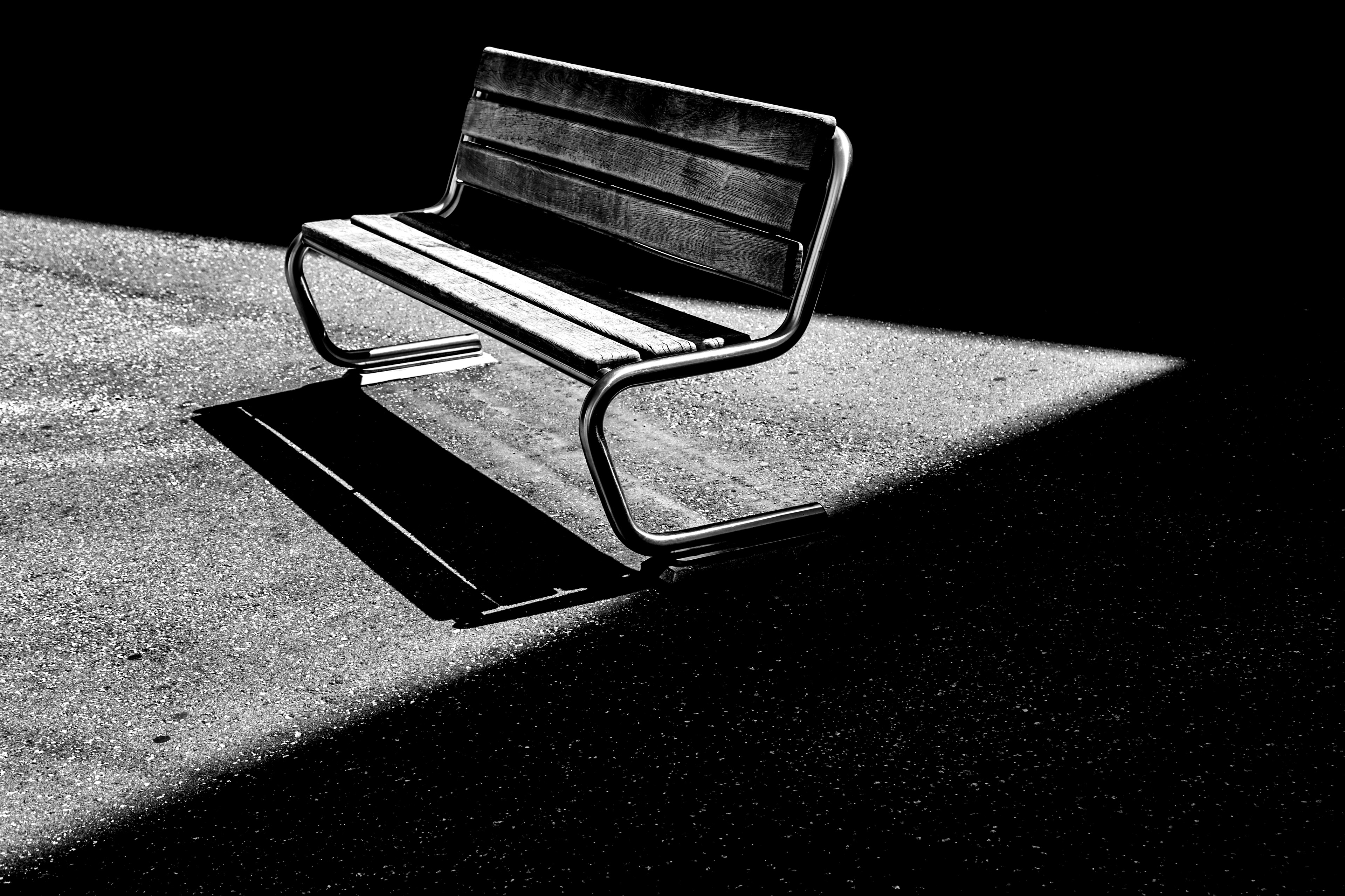 Un banc, Zurich.
