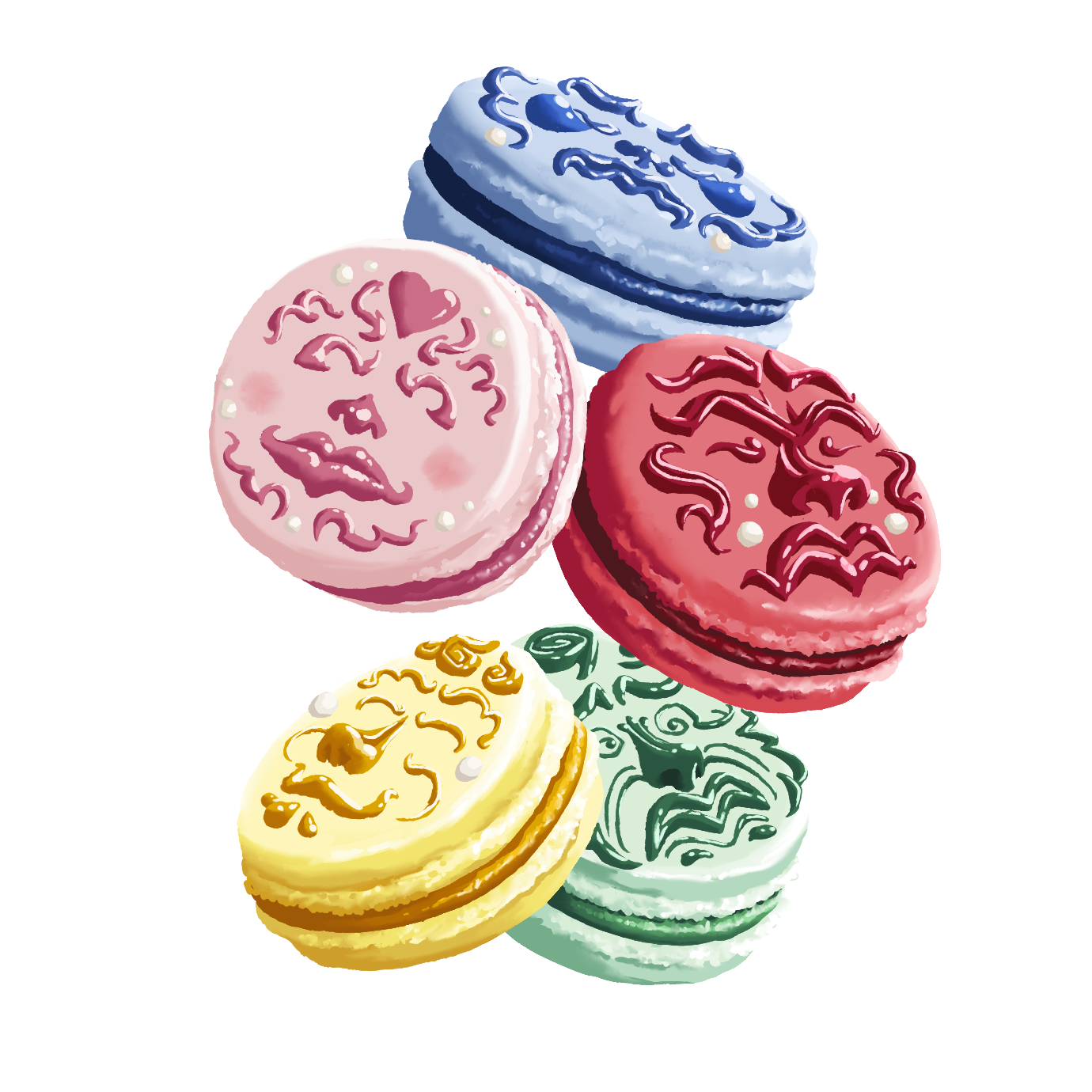 Emotional Macarons