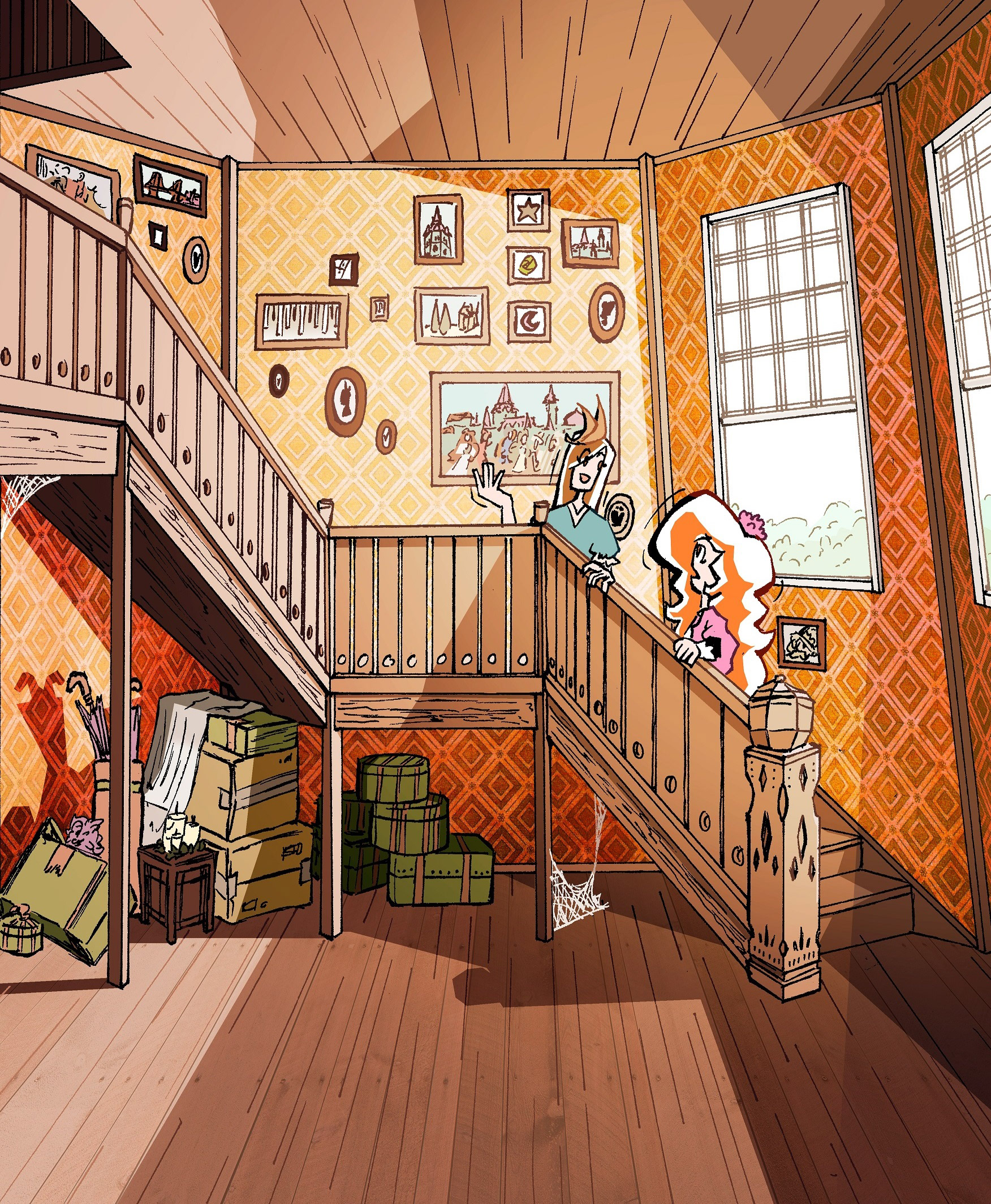 Lady Grey's Home staircase