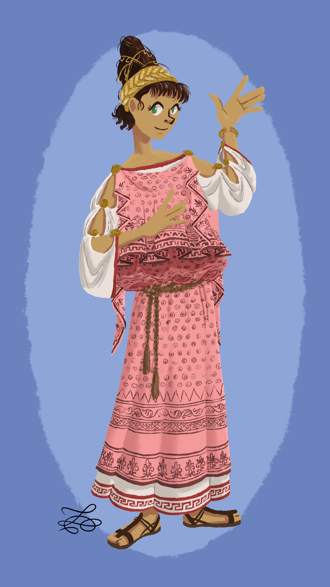 Chiton Girl - Red