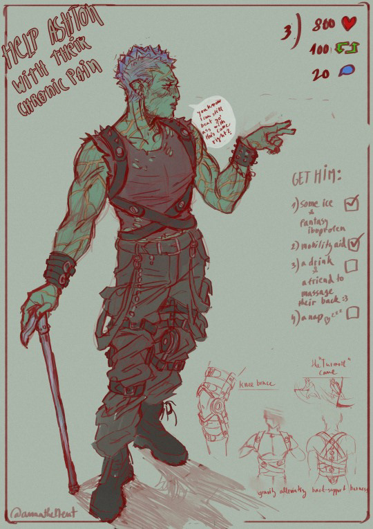 Ashton (Critical Role fanart)