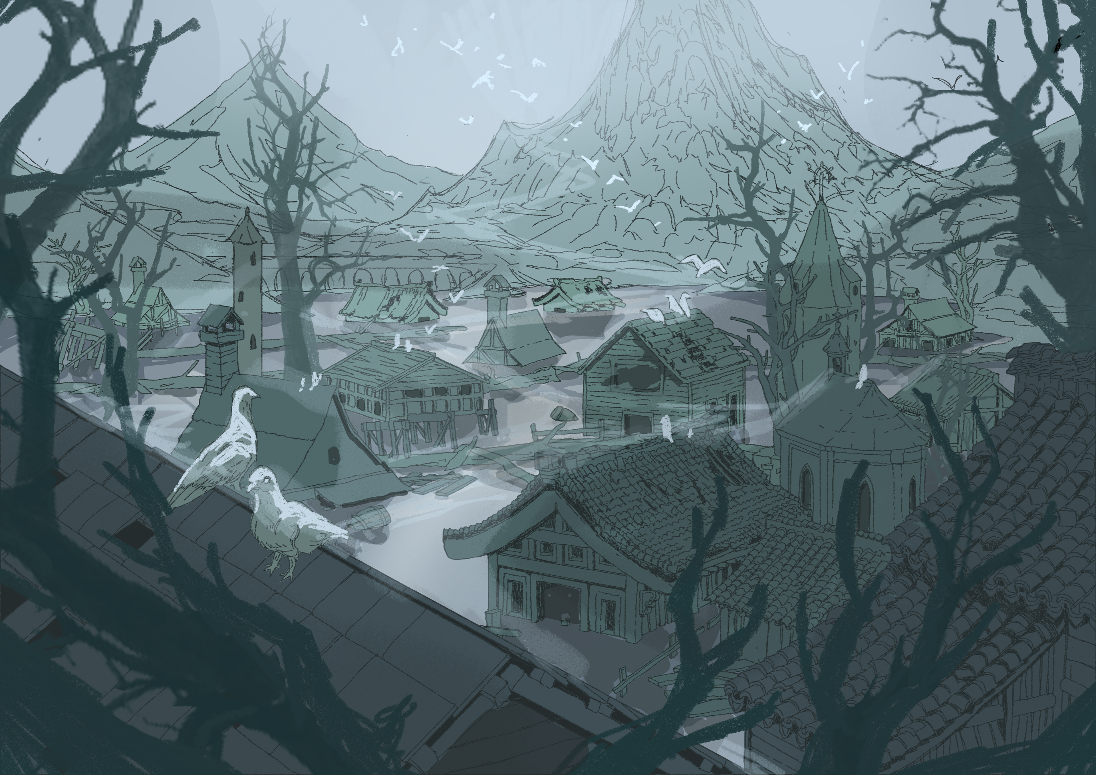 AD has decided to go with composition from thumbnail A but mood from B