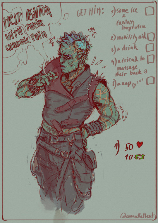 Ashton (Critical Role fanart)