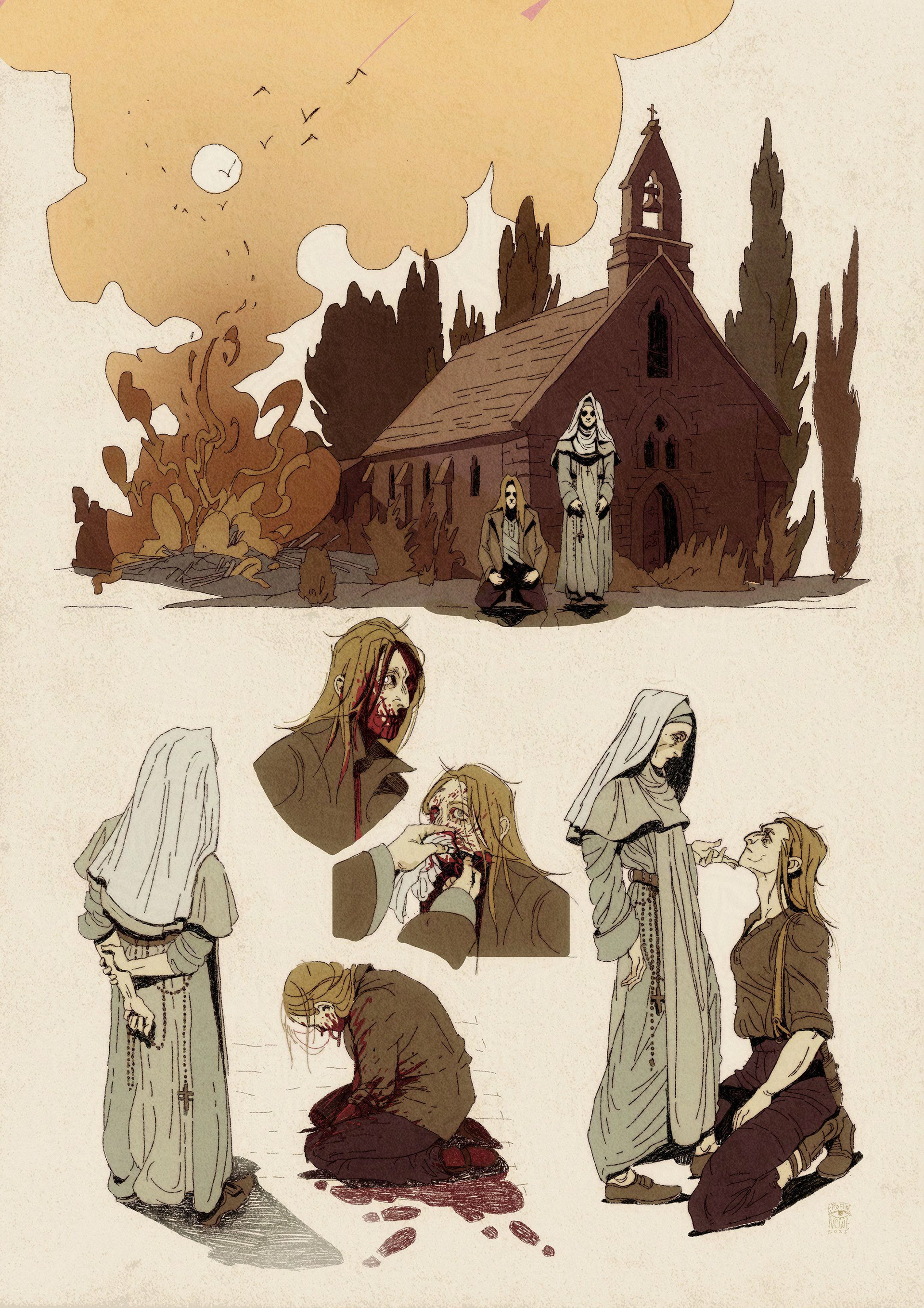 Personal work (OCs) 2025