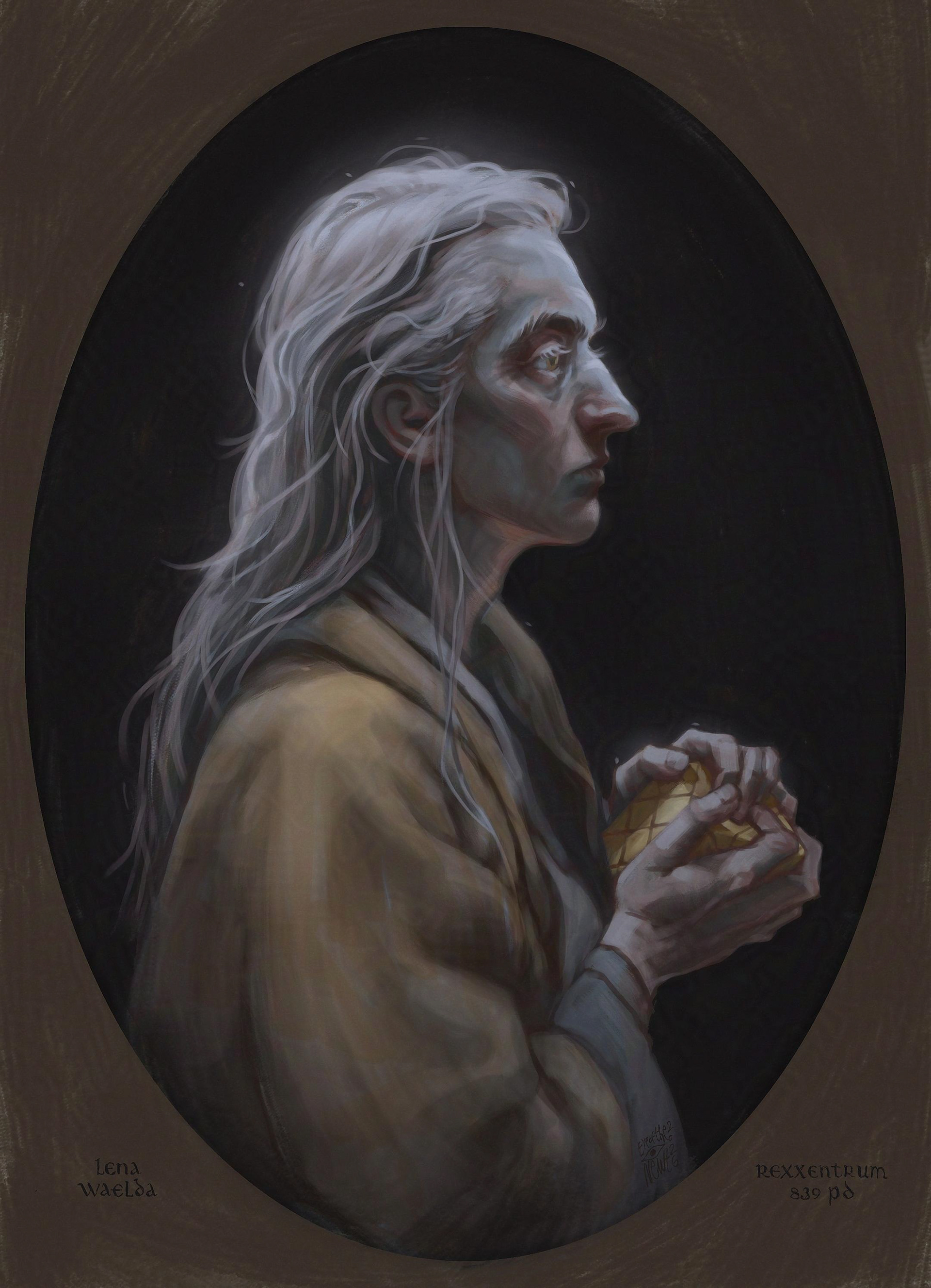 'Essential Asset' - Personal work - friend's original character (2025)