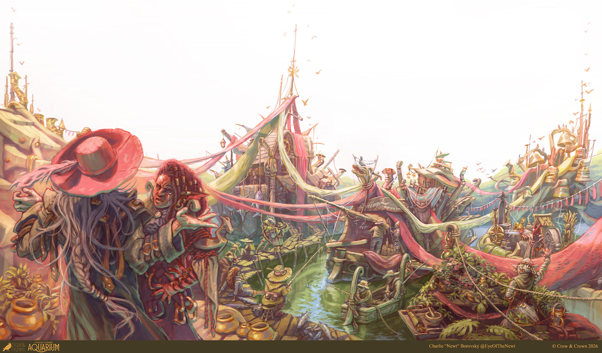 ©Crow & Crown 2026 (Aquarium: A Watery 5e D&D Rulebook)