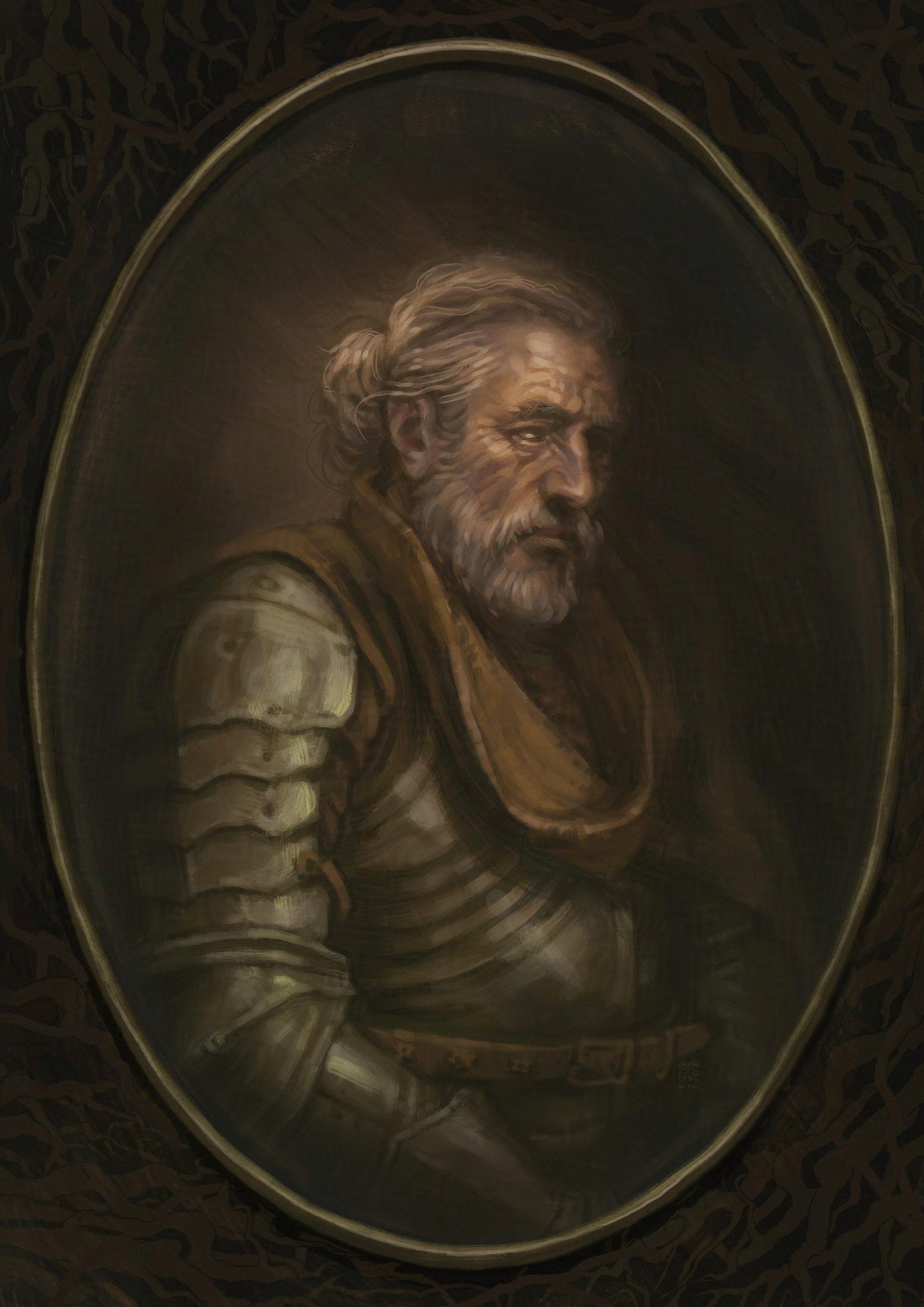 'Sir Orren' - Personal work - friend's original character (2026)inal character (2026)