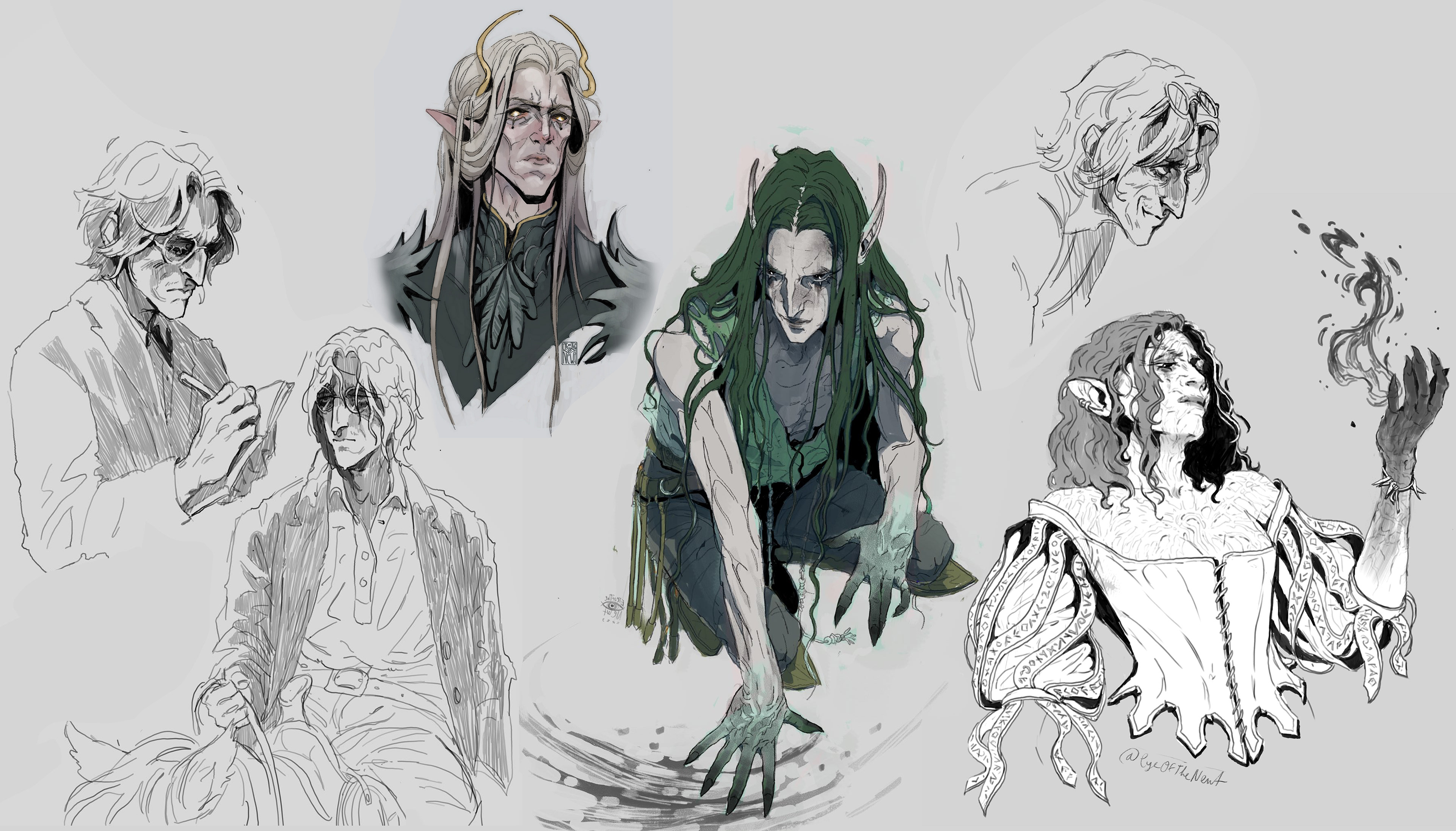 Personal work (OCs) 2025