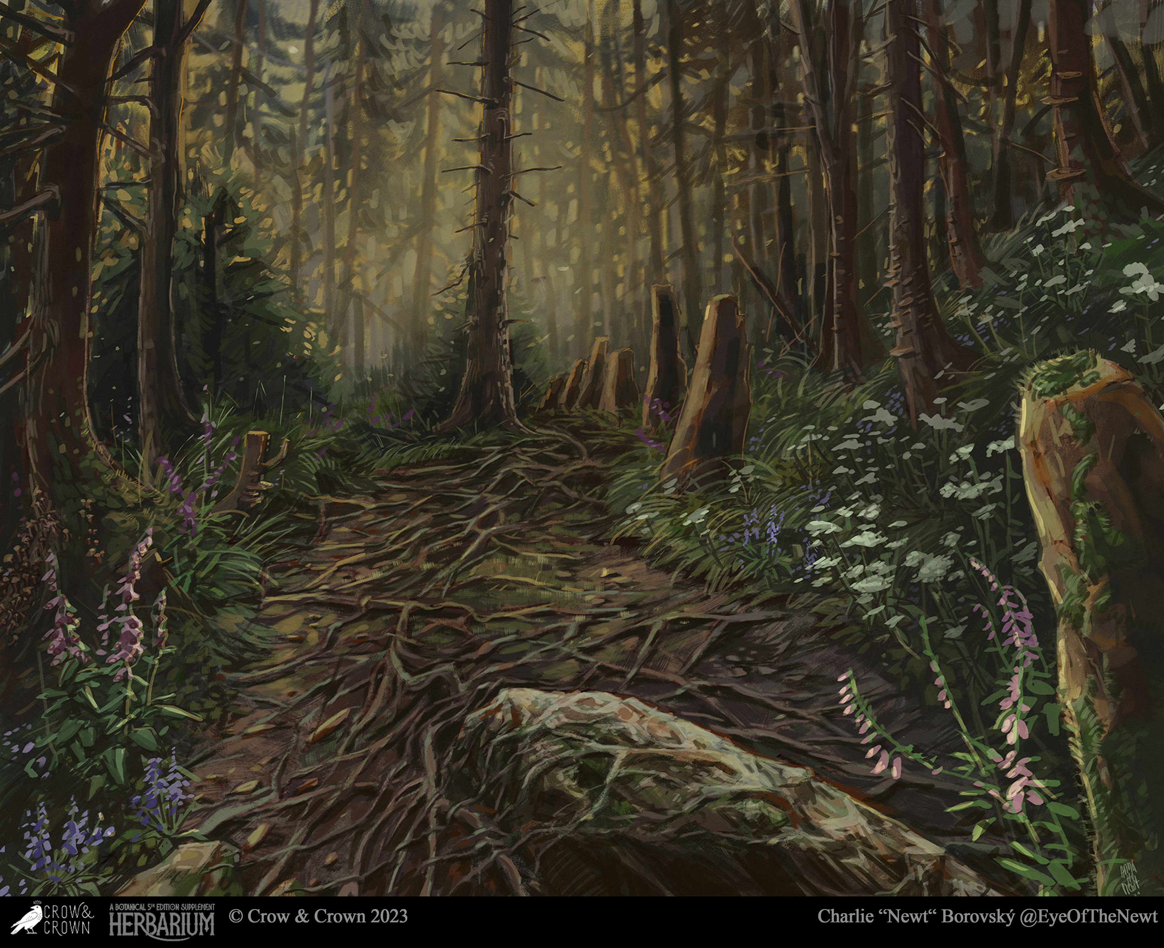 ©Crow & Crown 2023 (Herbarium)  - half page