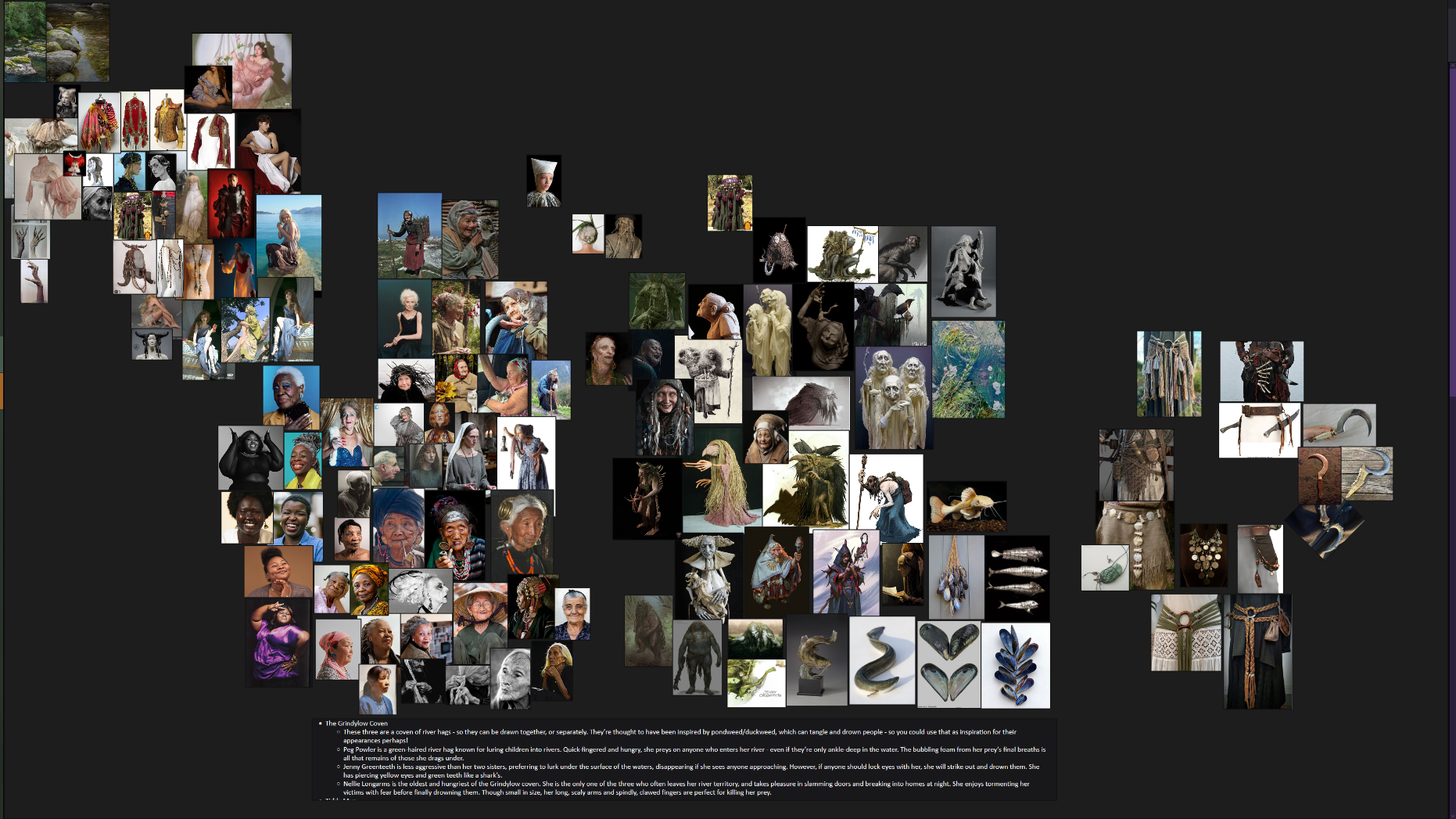 inspiration and reference based on brief