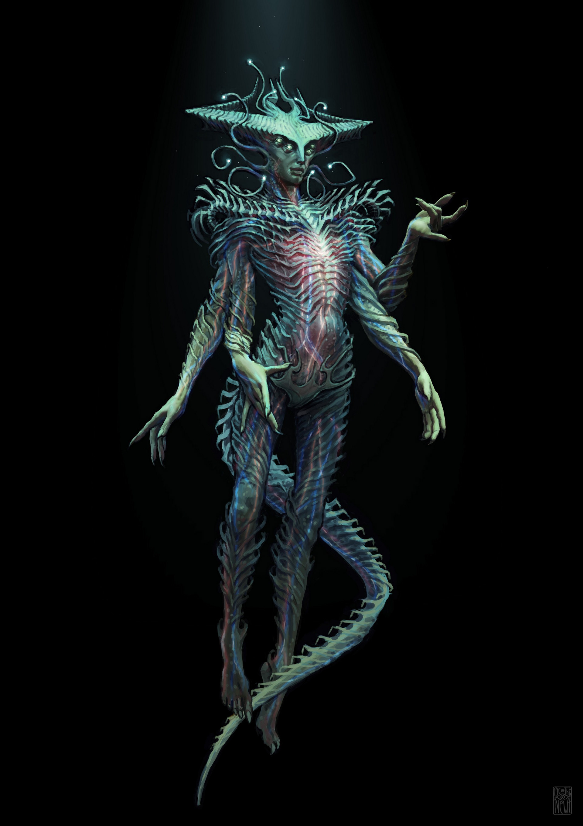©Magic Within 2024 - alien creature design