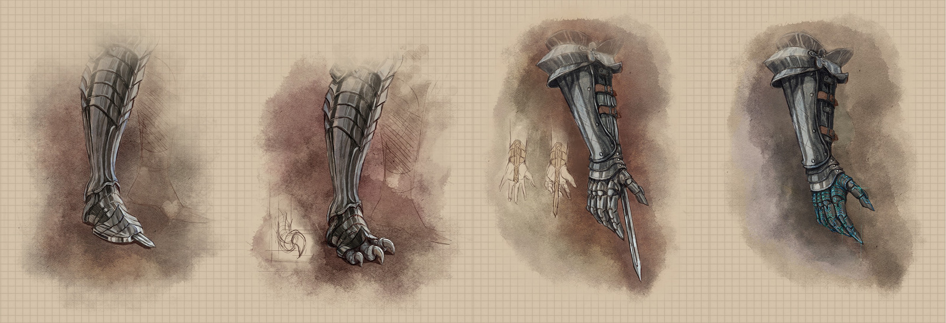 Witcher Prosthetic Upgrade Designs