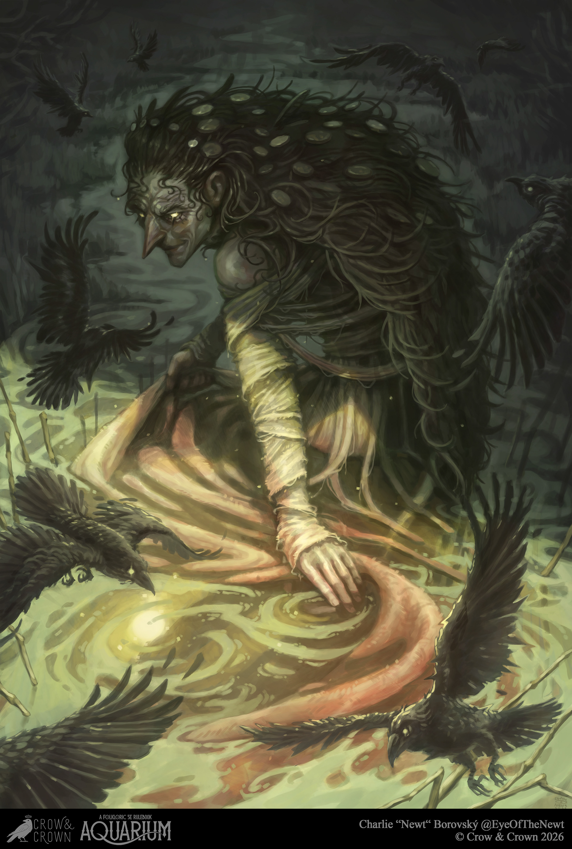 ©Crow & Crown 2026 (Aquarium: A Watery 5e D&D Rulebook)