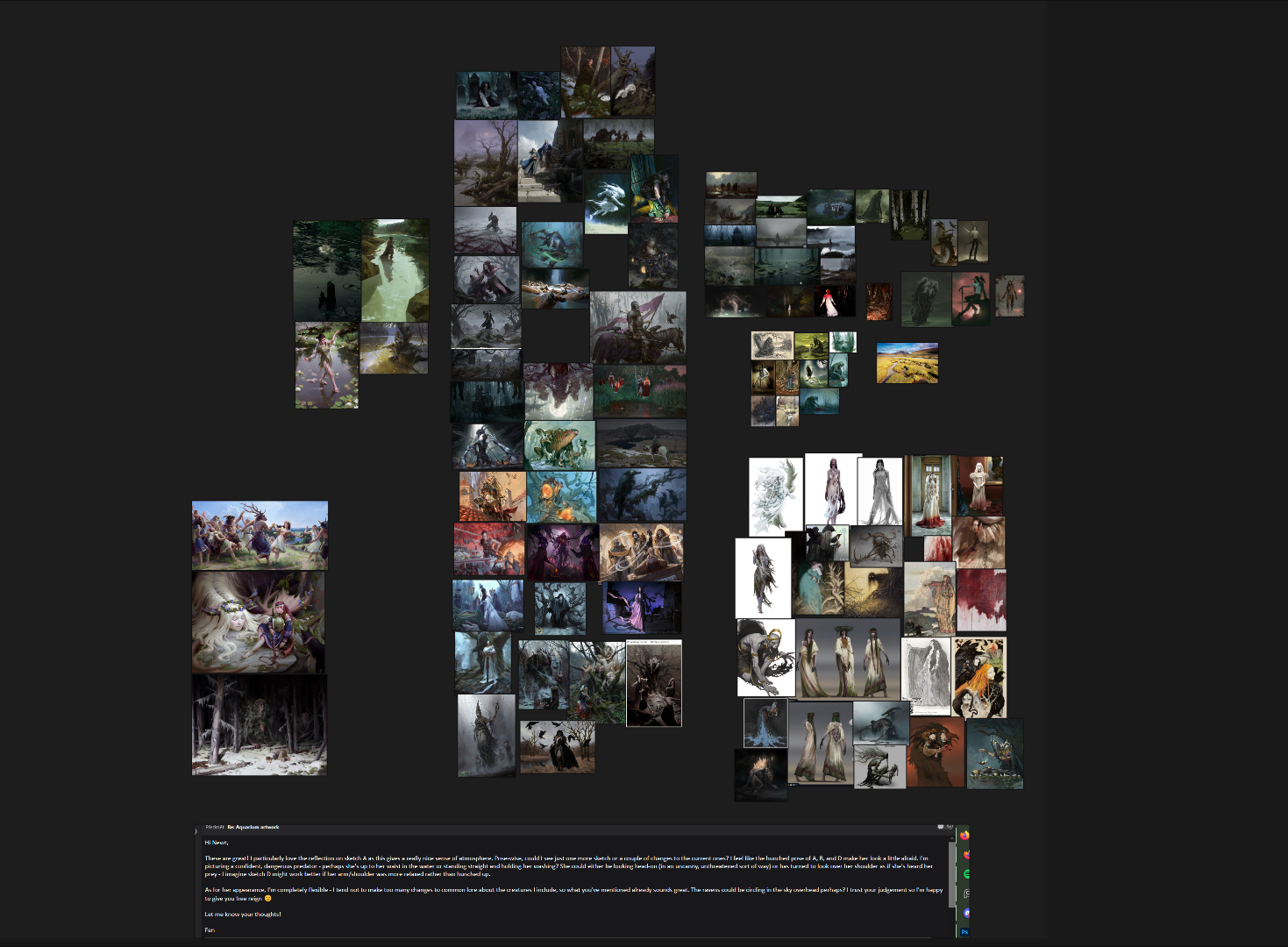Brief: The "Night Washer"  is said to be a form of the Celtic Godess Morrigan, in one of her triad forms known as "the washer at the fjord" She Lurks in rivers, softly weekping ass she washes a pile of bloody clothes. it is said that anyojne who sees her will have their death foretold to them. some stories warn that she may ask a passerby to help with ther washing. and if they refuse they will be dragged down into the waters and drowned.