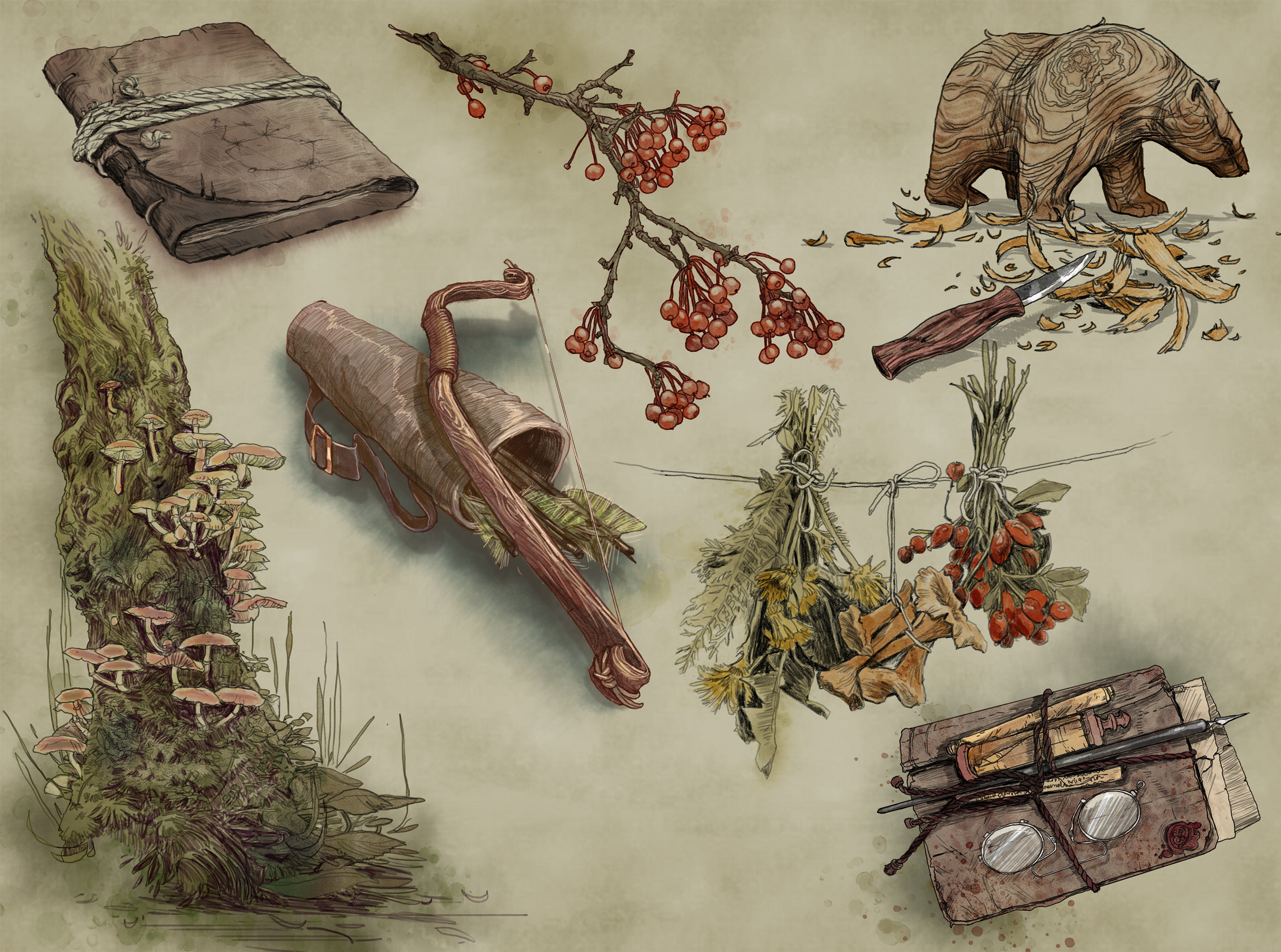Item illustrations