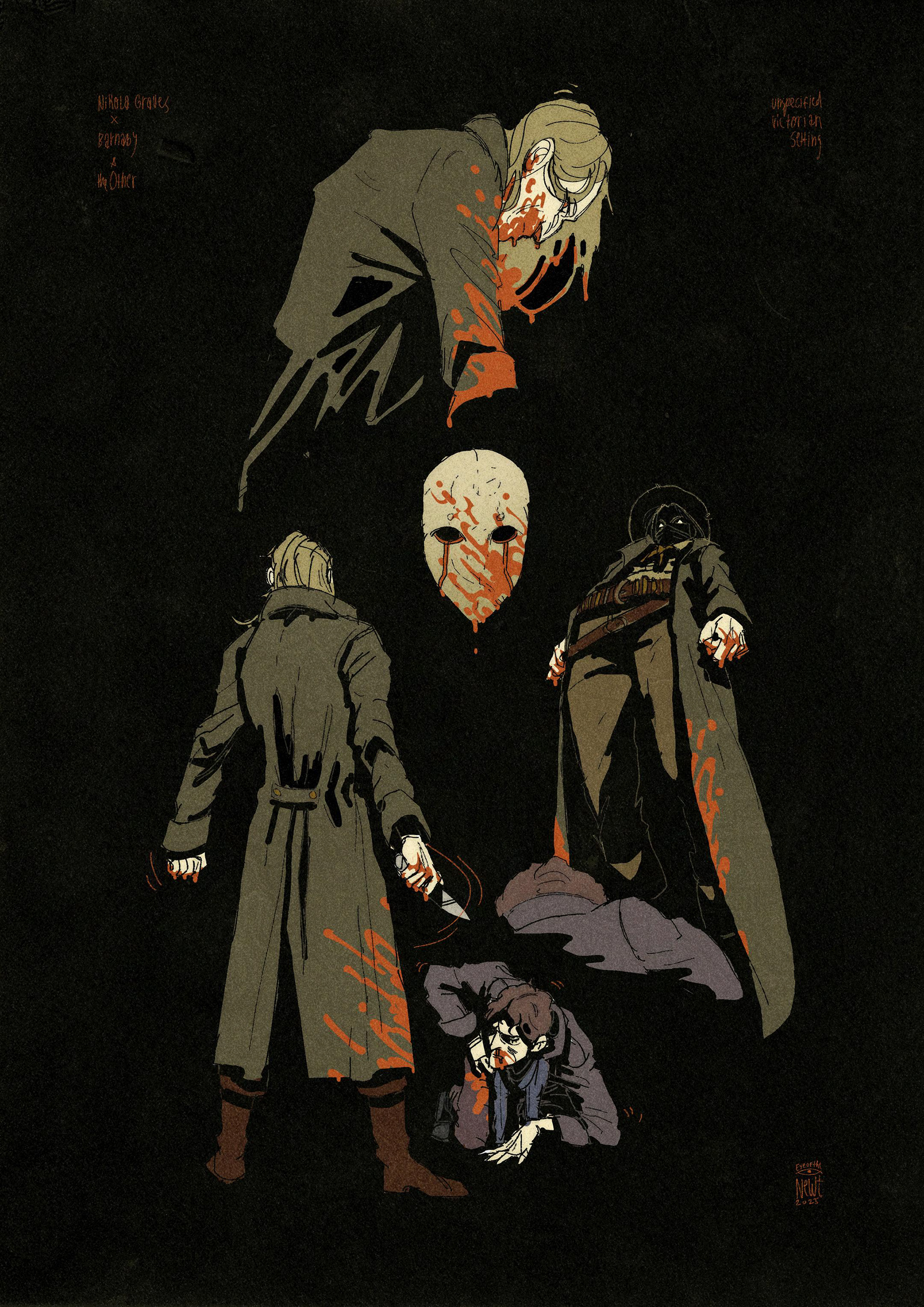 OC - Nikola Graves x Barnaby & The Others (by @aghdom)(2025)