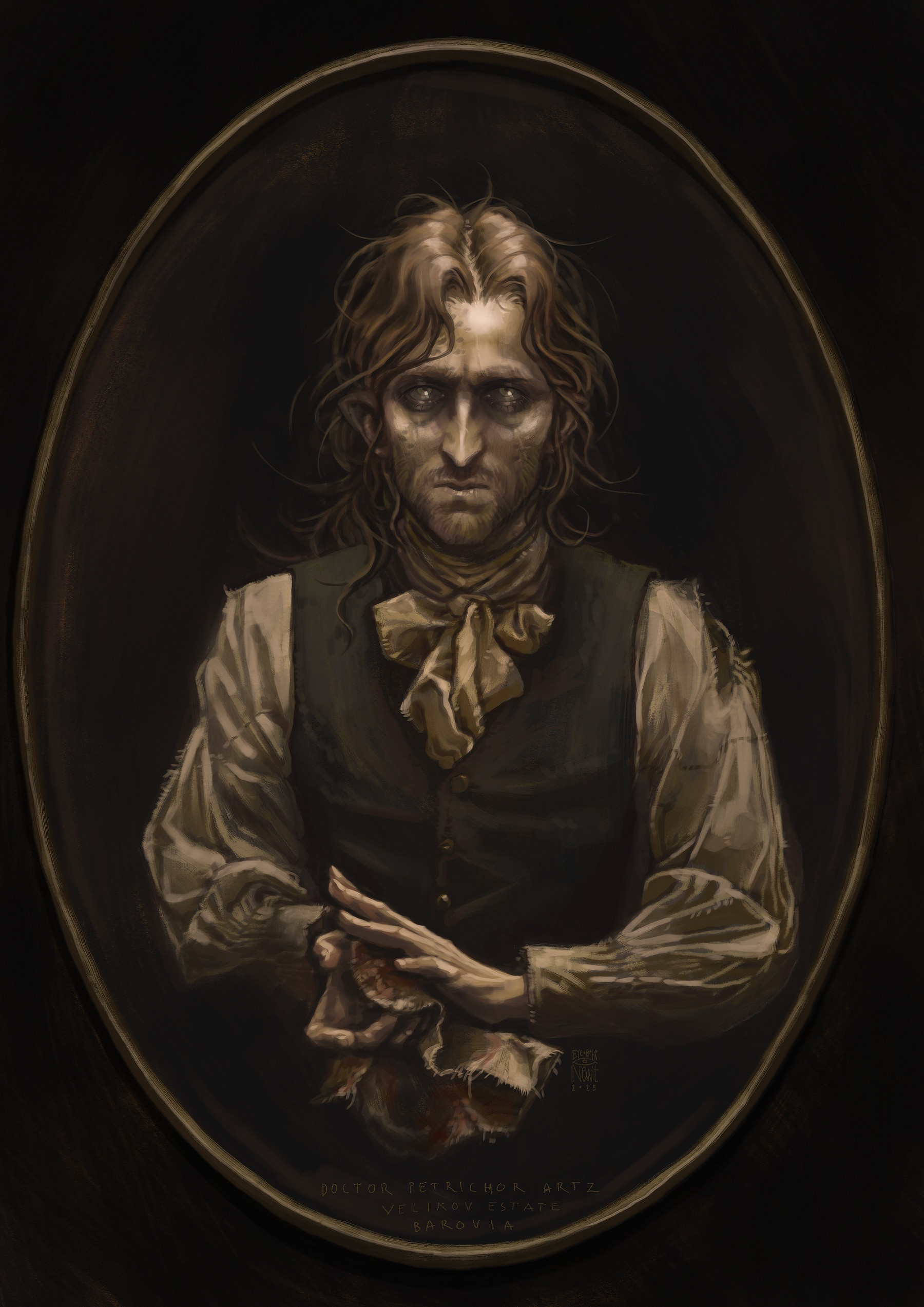 'Doctor Petrichor Artz' - Personal work - Original character (2025)