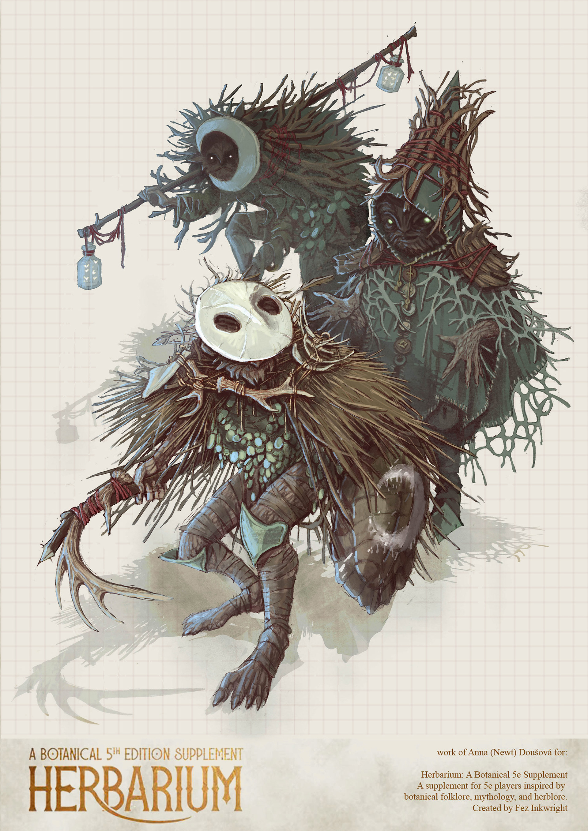 The Waldgeister - spot illustration