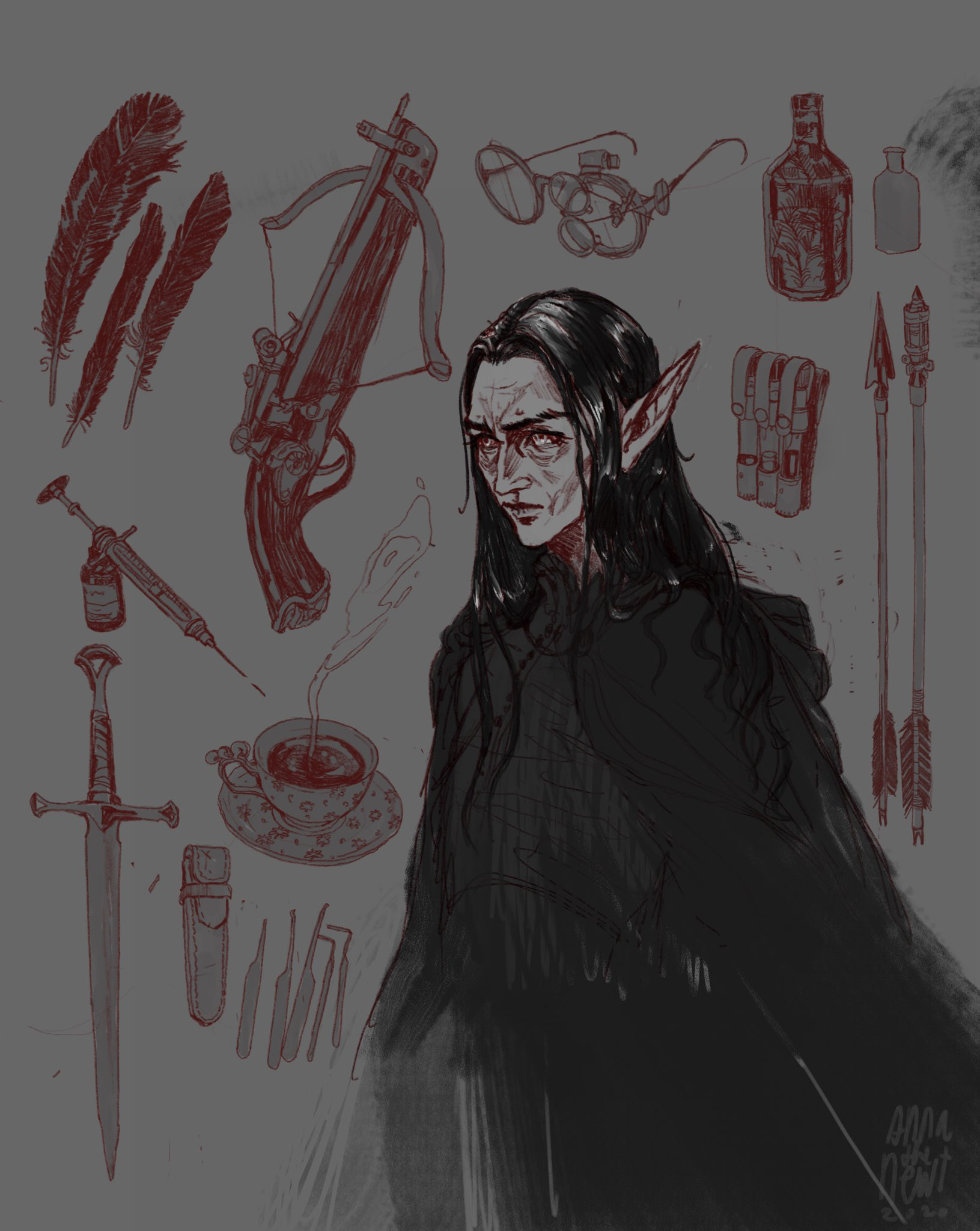 row (Original Character)