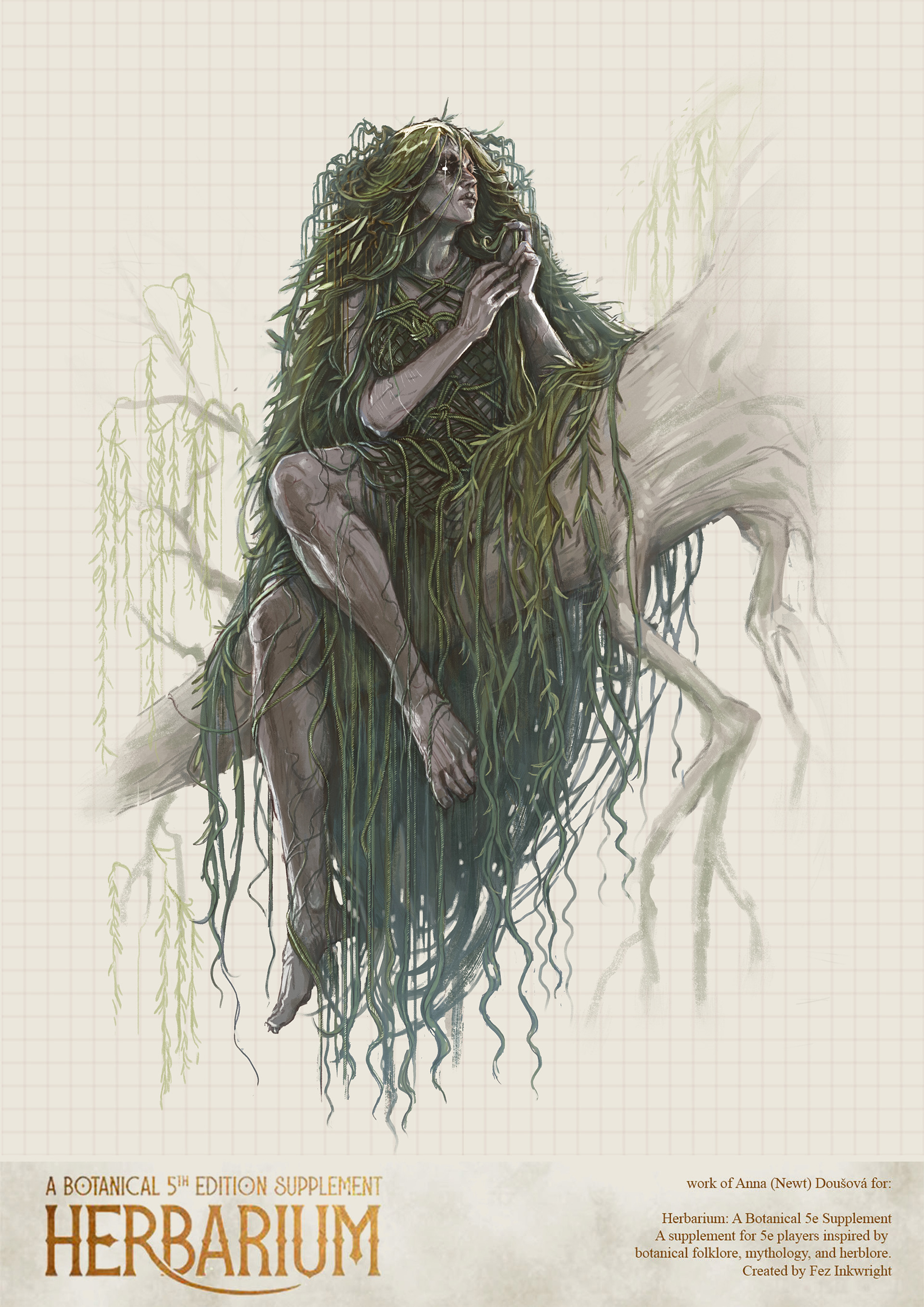 The Rusalka - spot illustration