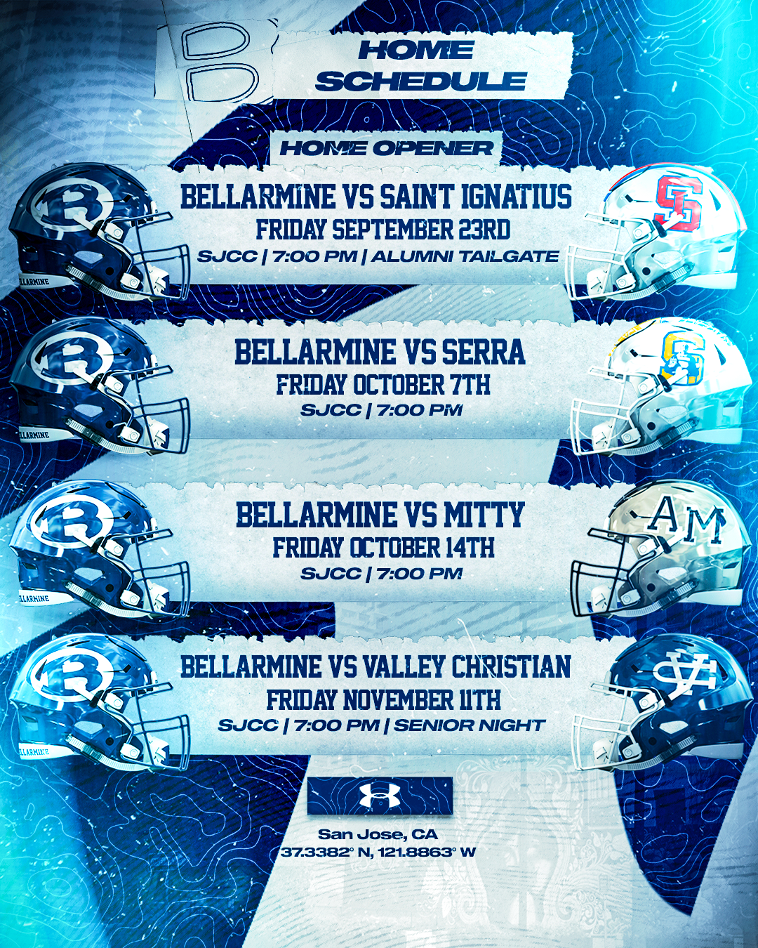 Home Games Announcement
