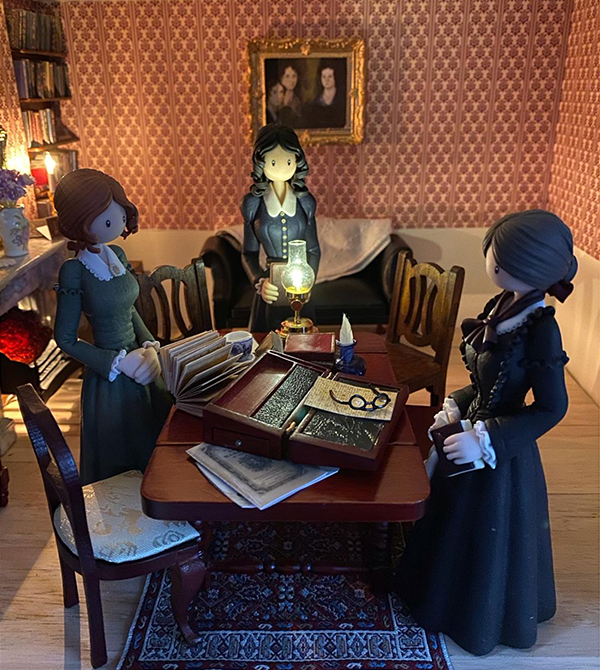 Julie's amazing Miniature Brontë Parsonage