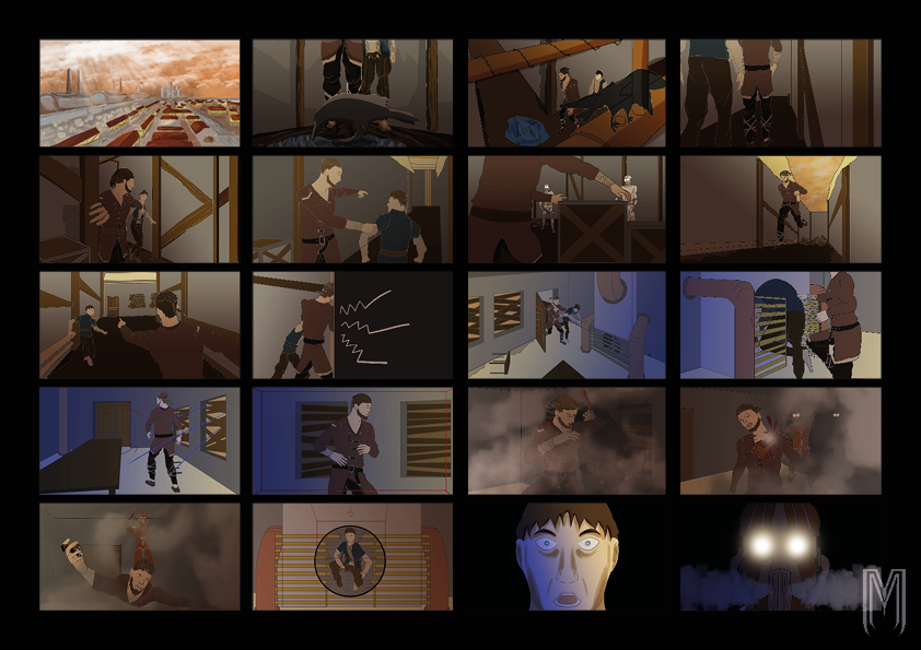 ATRIUS THE LEGEND BEGIN Color Script