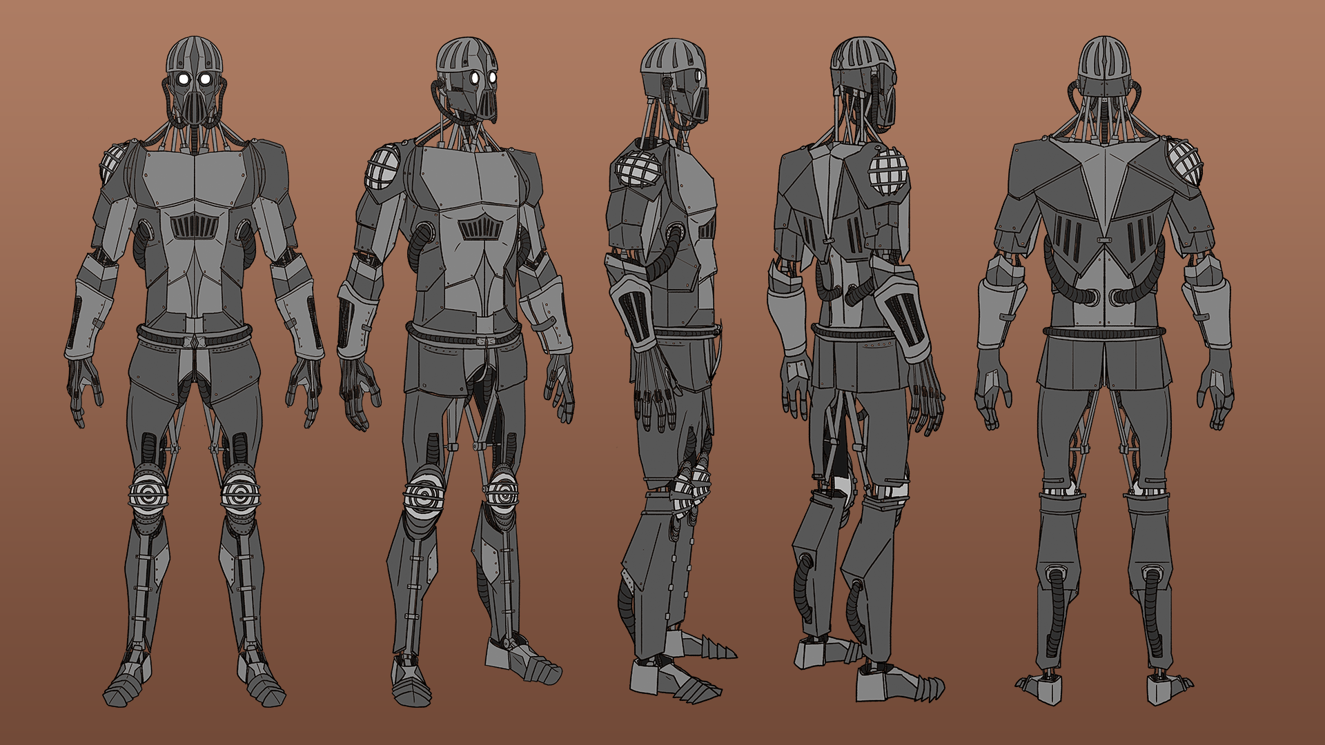 ATRIUS MILERS Character Design