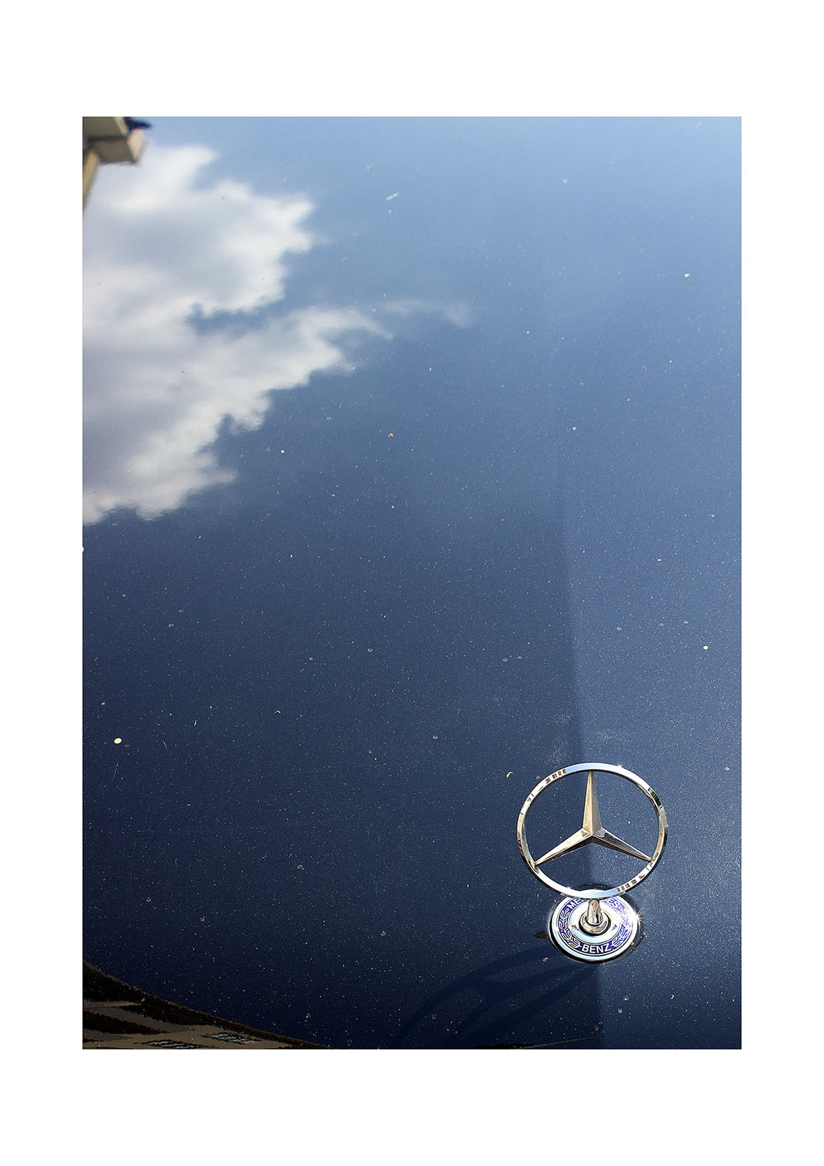reflections on car, from photographic series 23/7 not available