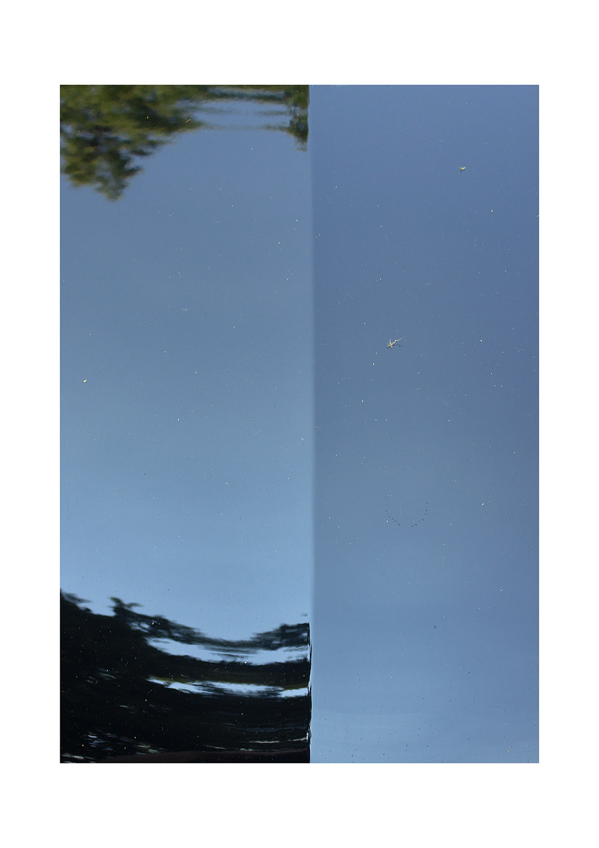 reflections on car, from photographic series 23/7 not available