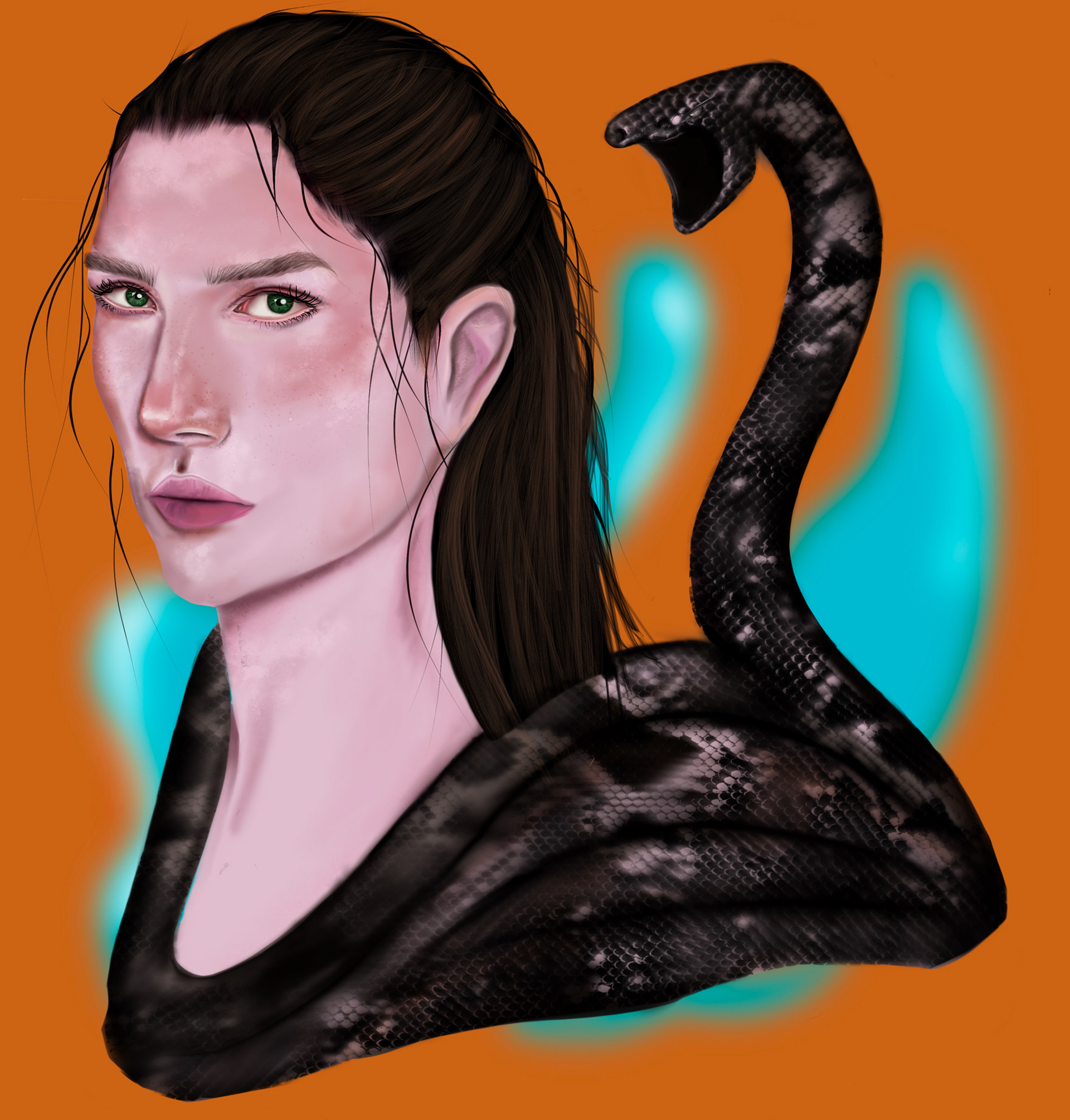 Woman Portrait Art