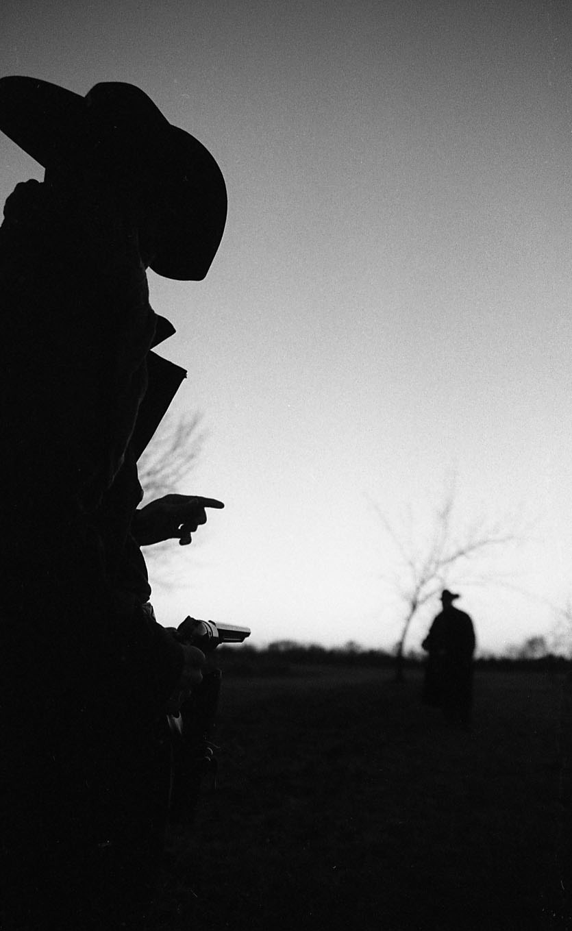 Stand Off - Black And White Film