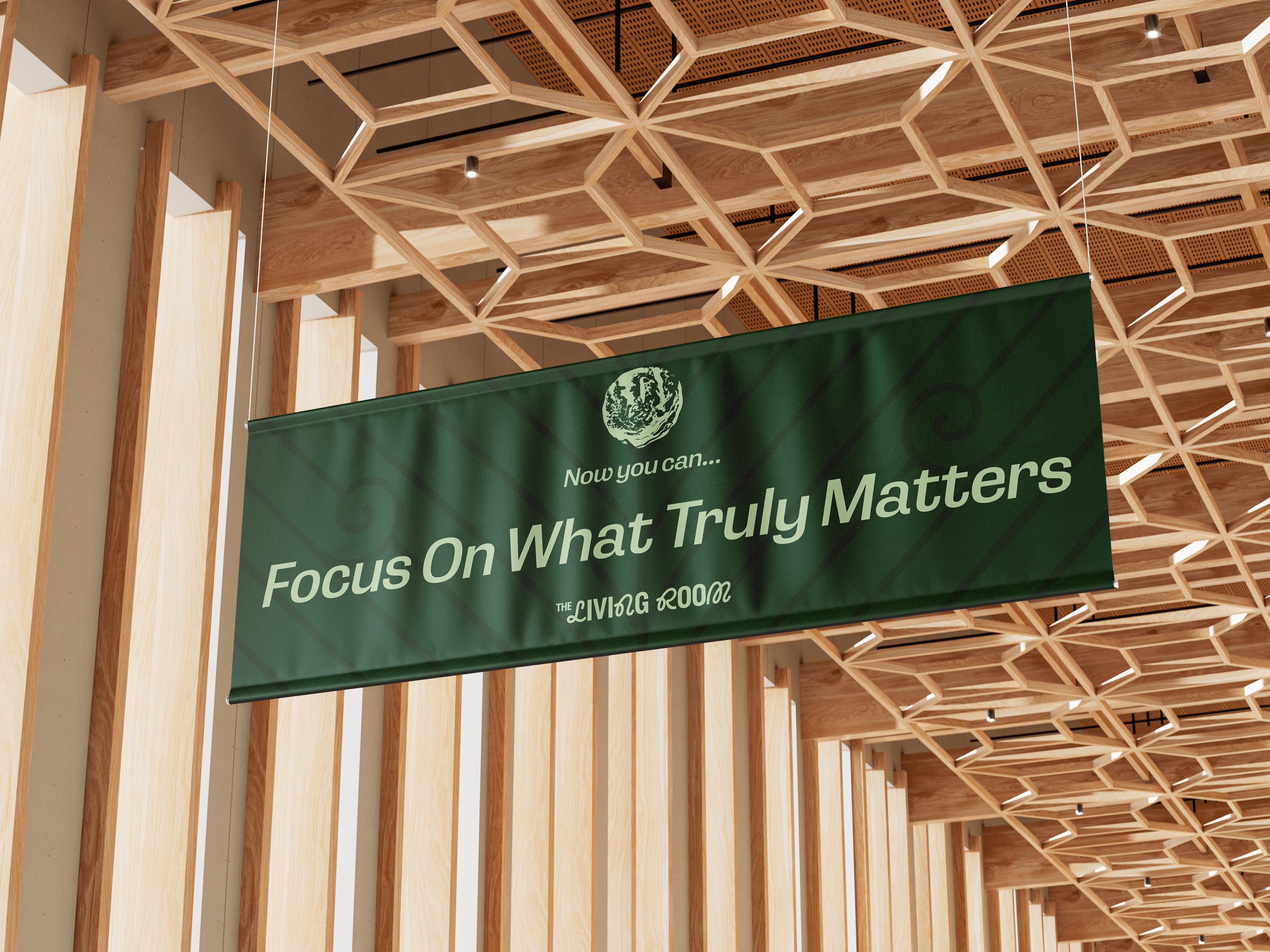 Inspirational banners to help motivate users