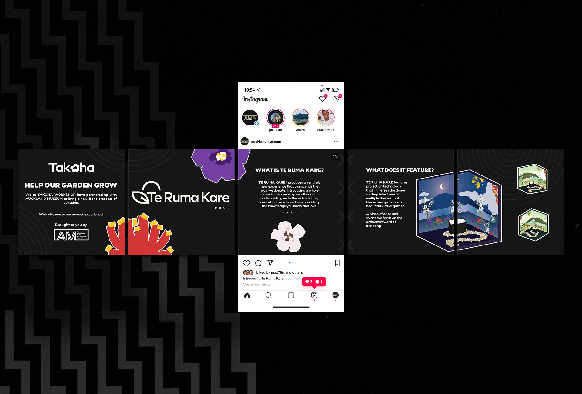 Takoha Instagram Carousel Mockup